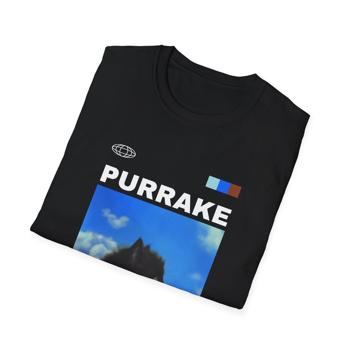 Music- PURRAKE Cat Shirt Printify T-Shirt Rhythm & Drip Apparel