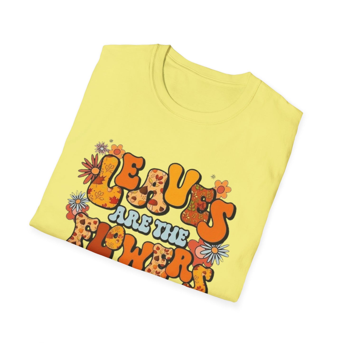 Fall- Flowers Of Fall T-Shirt Printify T-Shirt Rhythm & Drip Apparel