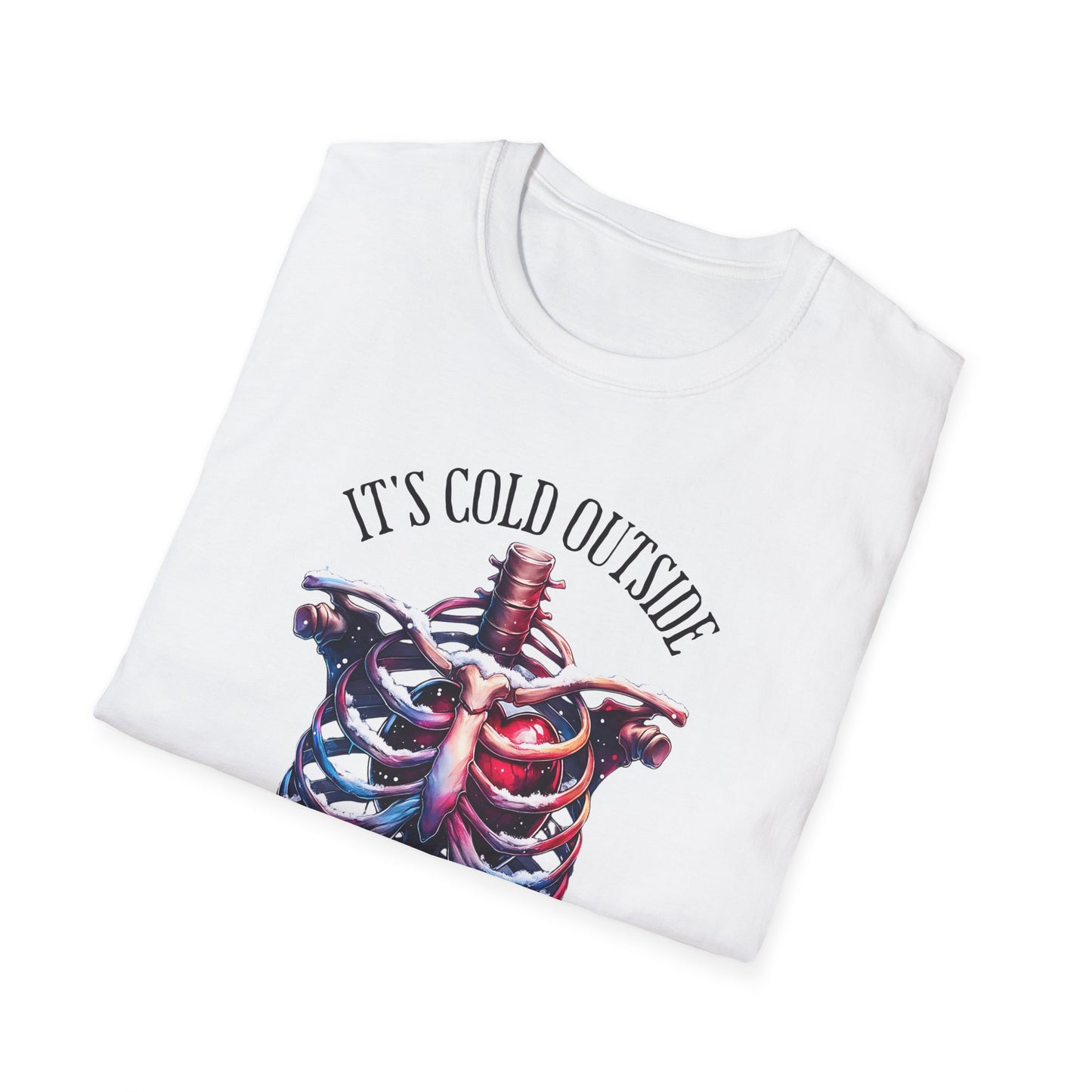 Winter- Cold Outside T-Shirt Printify T-Shirt Rhythm & Drip Apparel
