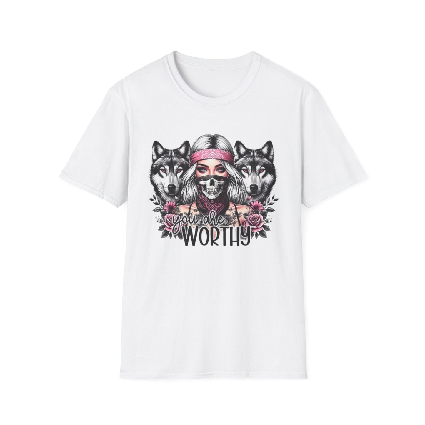 Worthy T-Shirt White Printify T-Shirt Rhythm & Drip Apparel