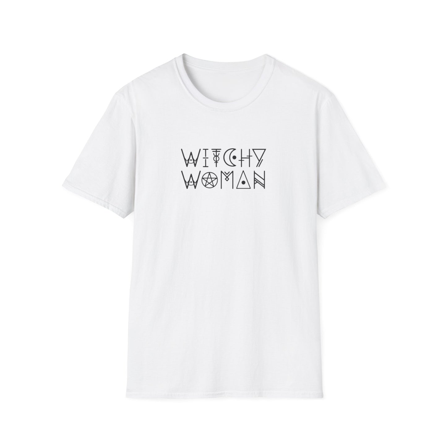 Witchy Woman T-Shirt White Printify T-Shirt Rhythm & Drip Apparel