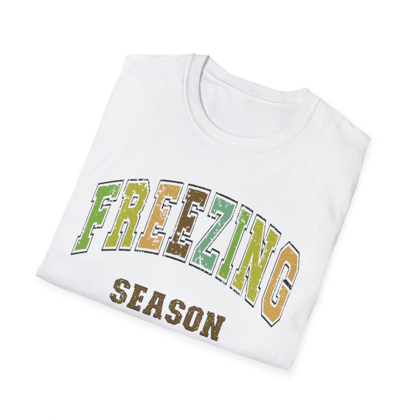Winter- Freezing Season T-Shirt Printify T-Shirt Rhythm & Drip Apparel