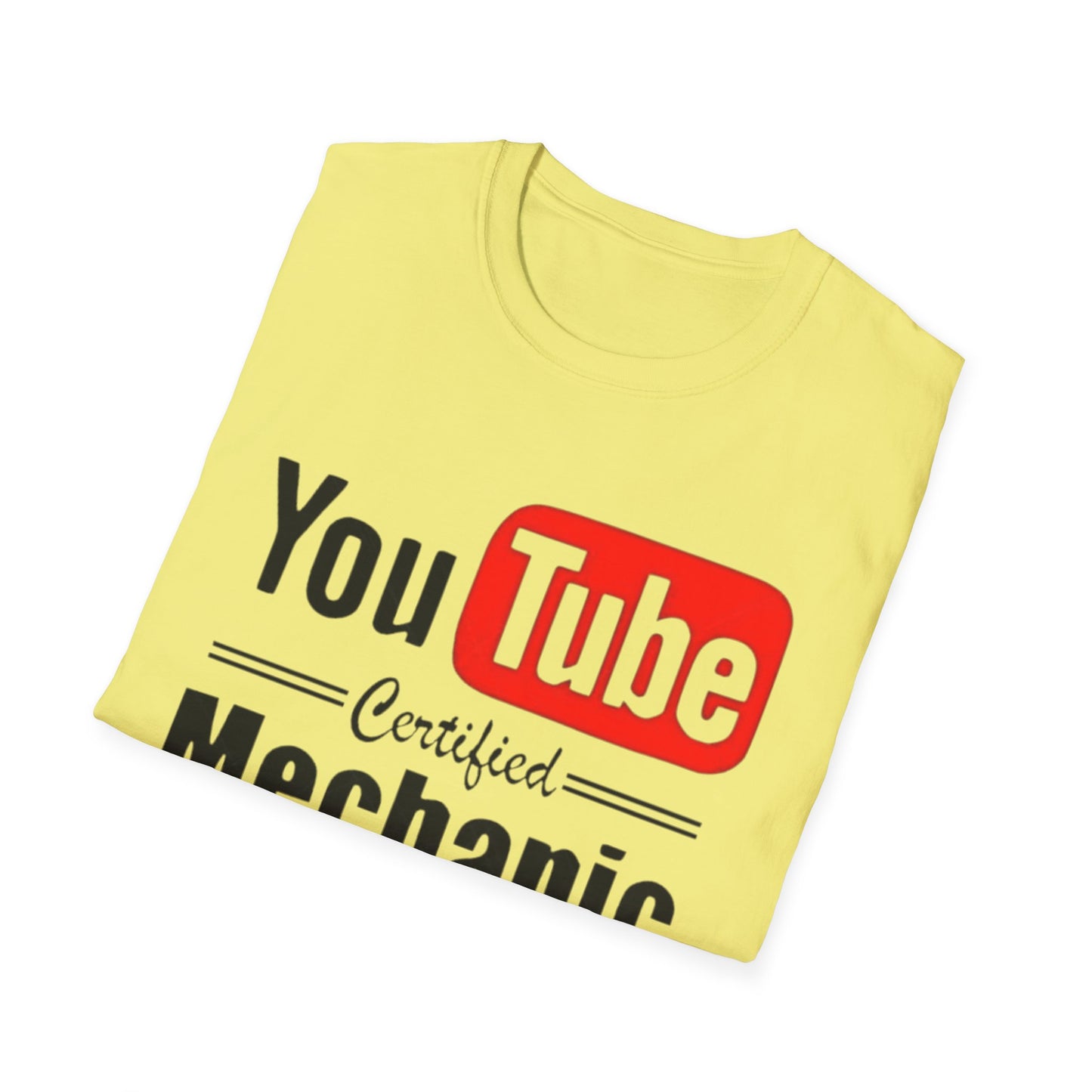 YouTube Certified Mechanic T-Shirt Printify T-Shirt Rhythm & Drip Apparel