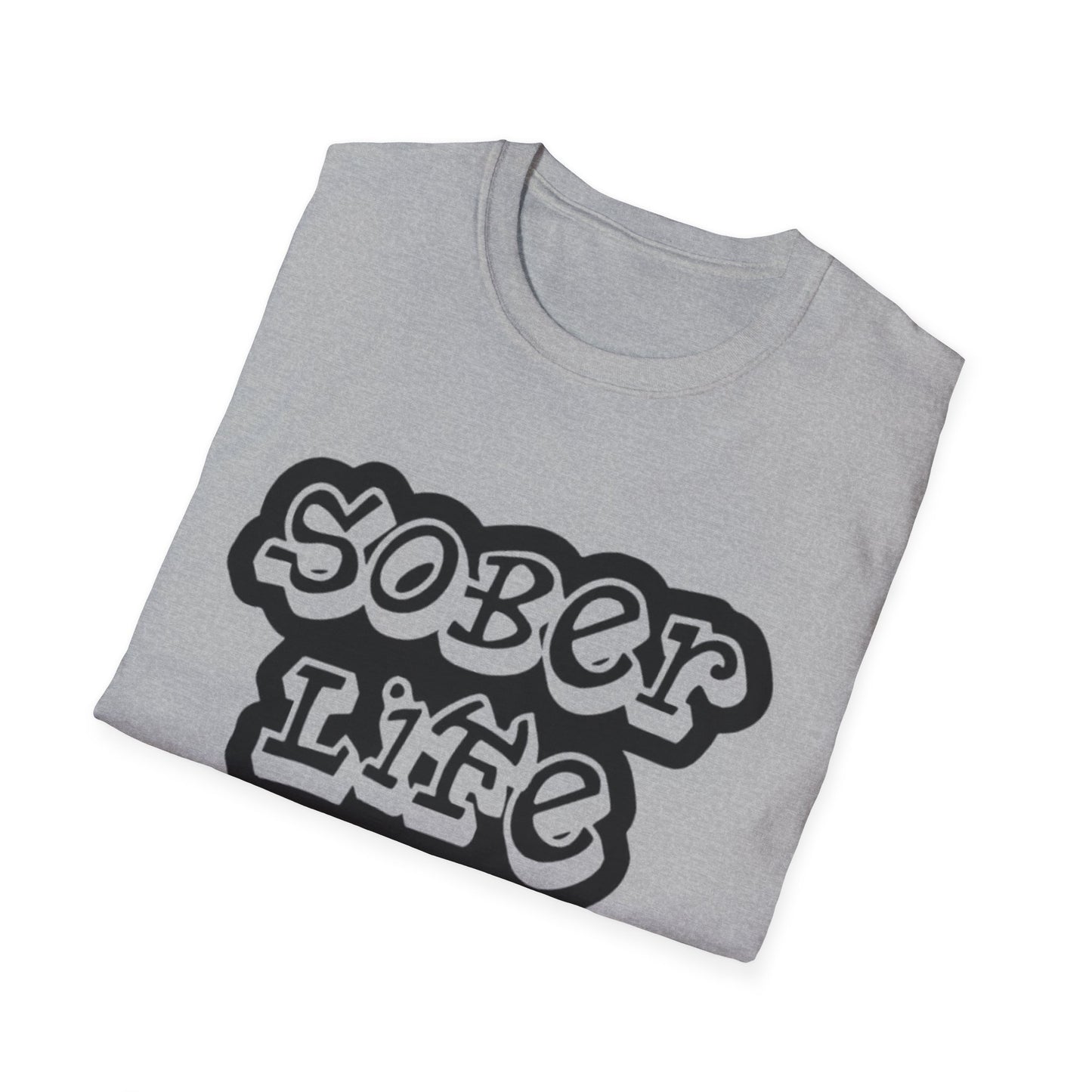 Addiction Sober Life T-Shirt Printify T-Shirt Rhythm & Drip Apparel