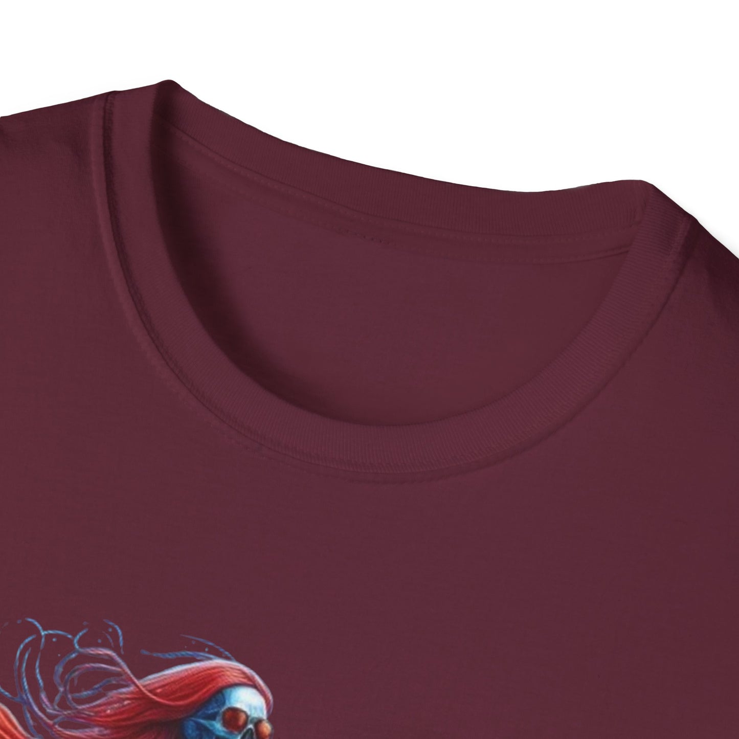Woman Skeleton Biker T-Shirt Printify T-Shirt Rhythm & Drip Apparel