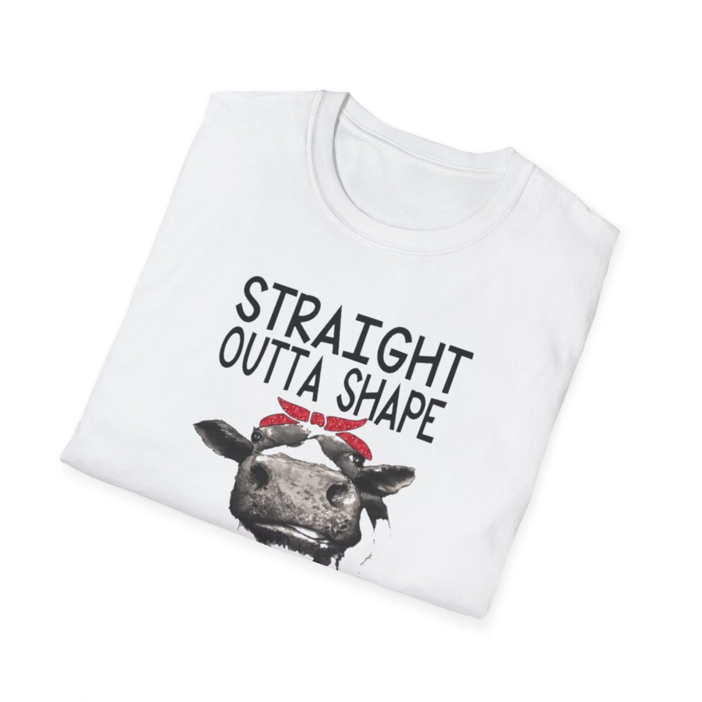 Straight Outta Shape But Im Tryin Printify T-Shirt Rhythm & Drip Apparel