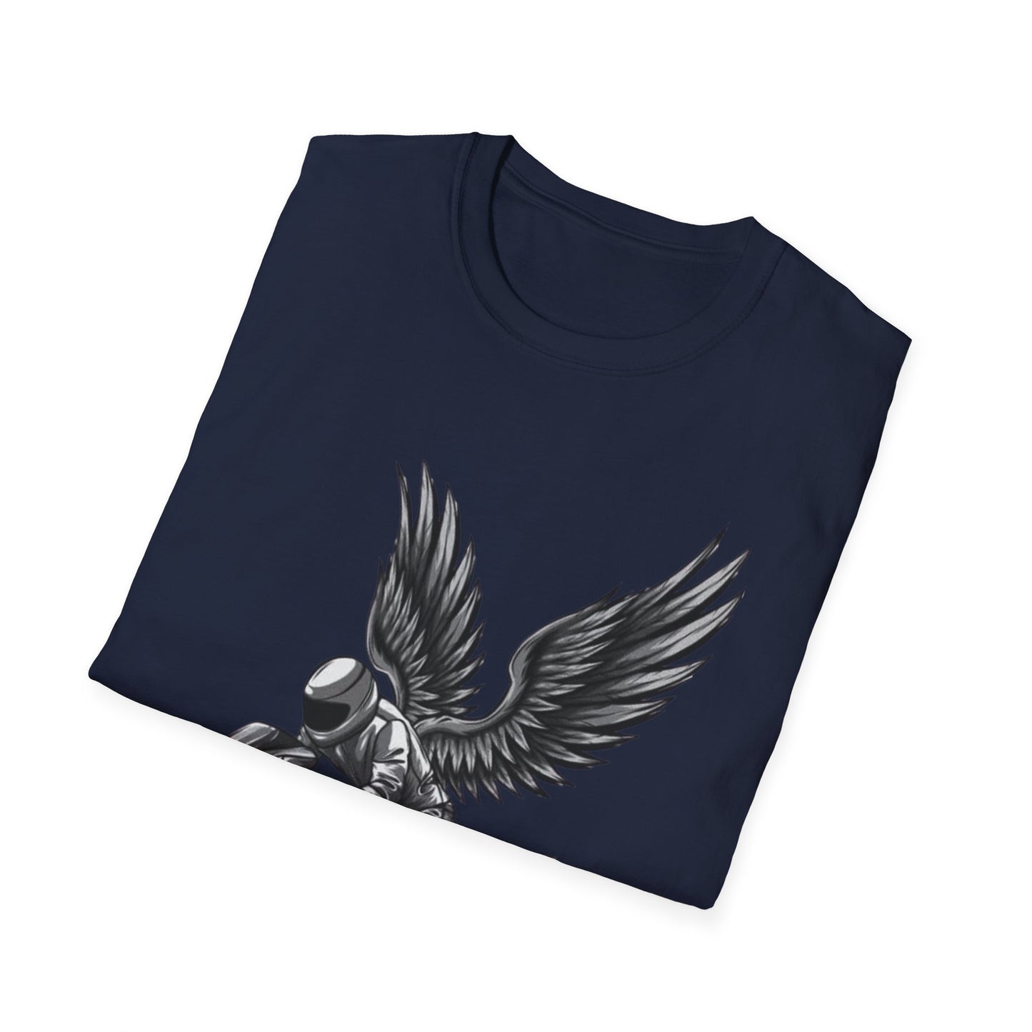 Wings of Freedom Motorbike T-Shirt Printify T-Shirt Rhythm & Drip Apparel