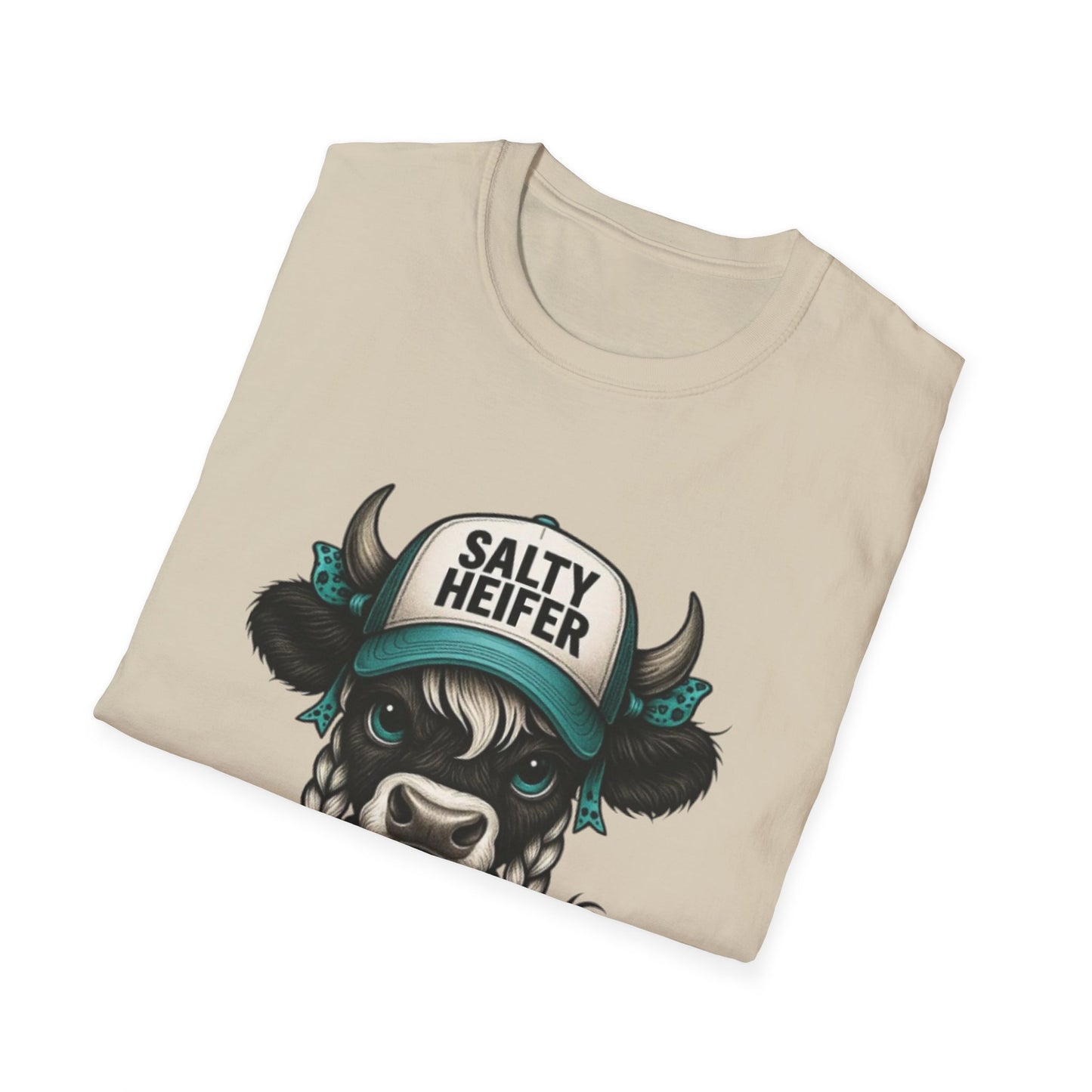 Salty Heifer T-Shirt Printify T-Shirt Rhythm & Drip Apparel