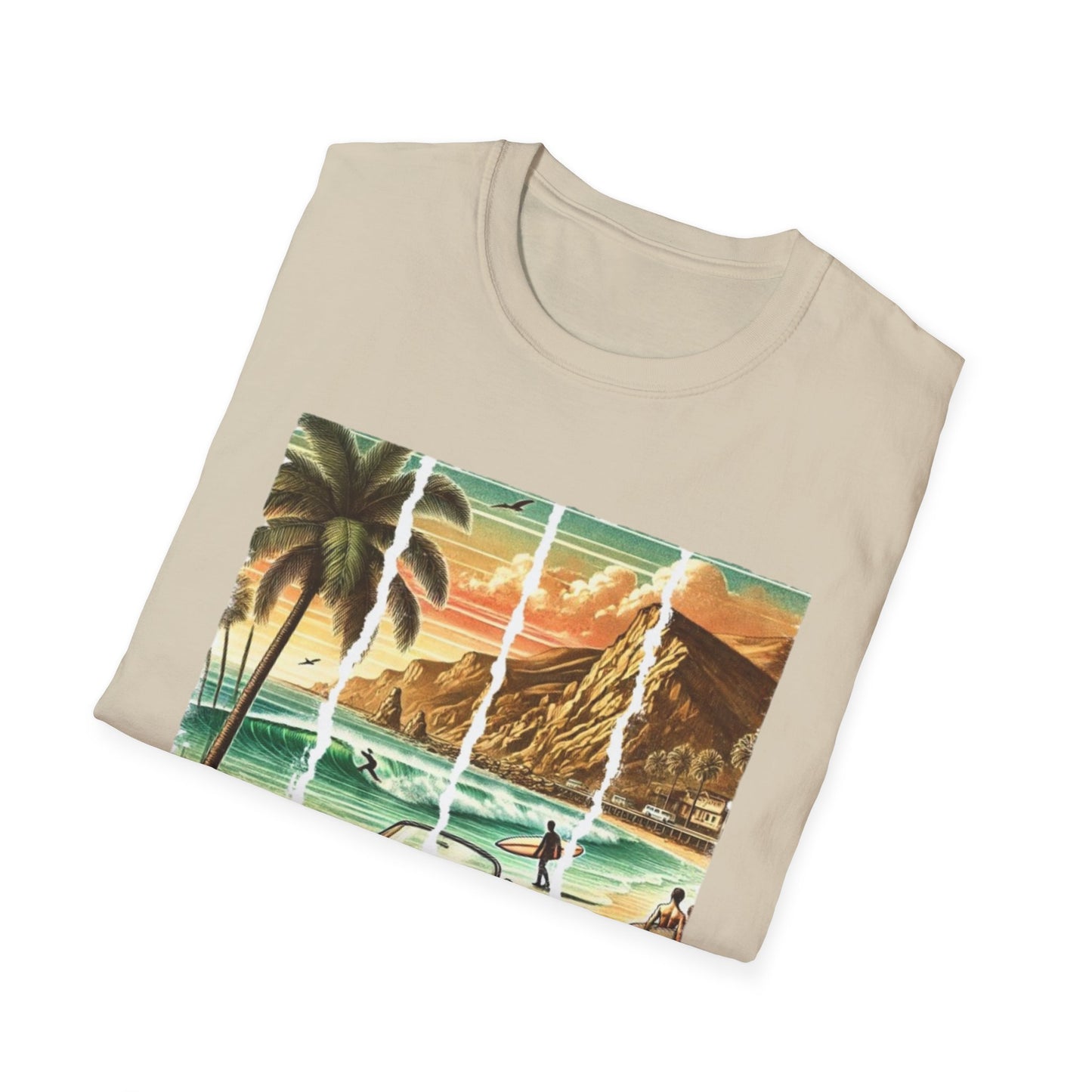 Summer- Malibu Vintage T-Shirt Printify T-Shirt Rhythm & Drip Apparel