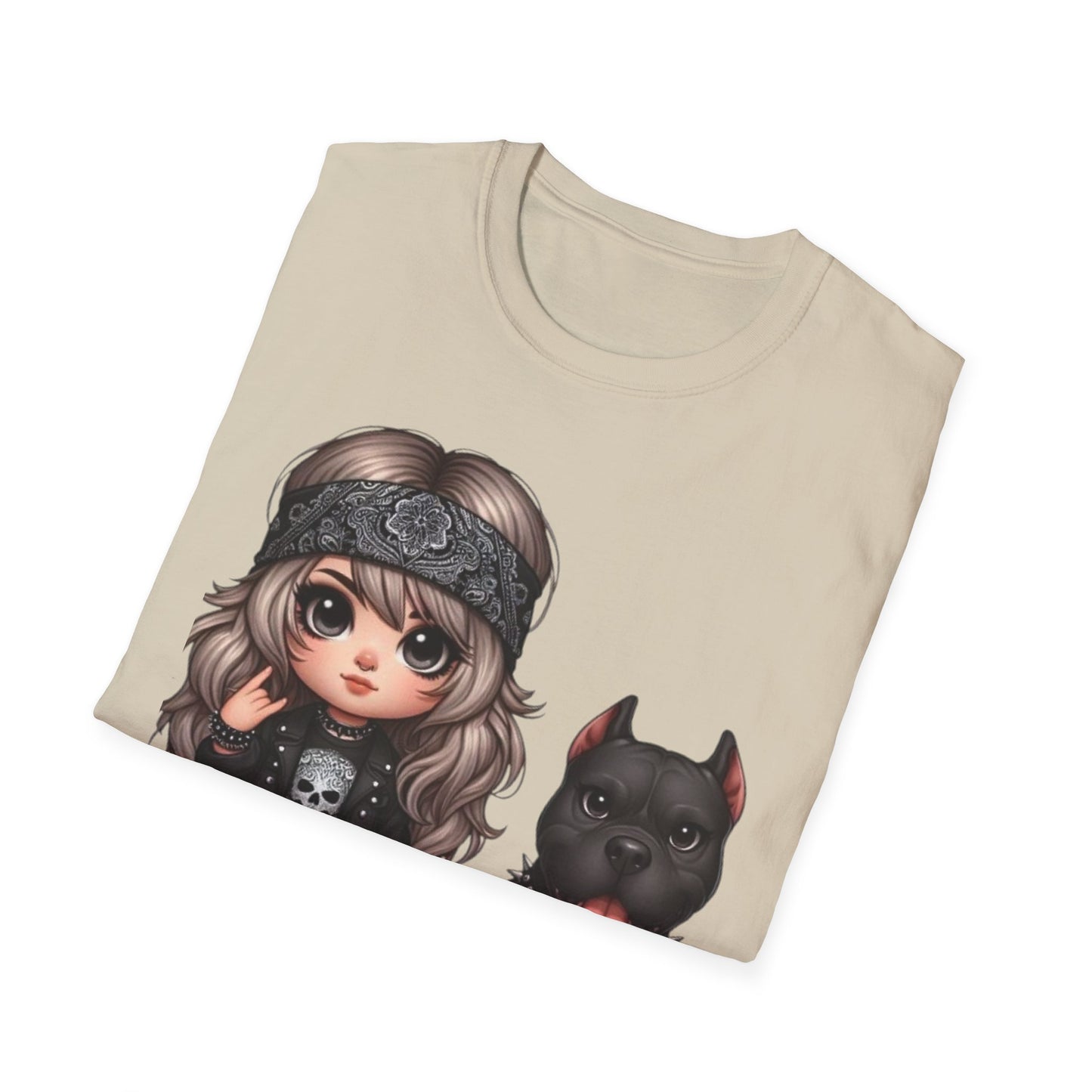 A Girl And Her Dog 4 T-Shirt Printify T-Shirt Rhythm & Drip Apparel