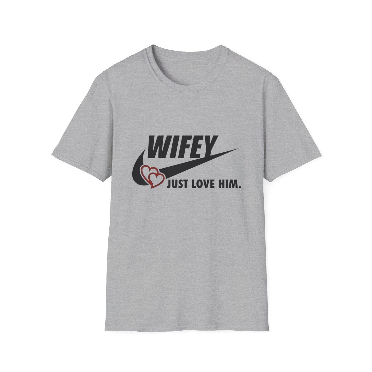 Wifey Love Graphic T-Shirt Sport Grey Printify T-Shirt Rhythm & Drip Apparel