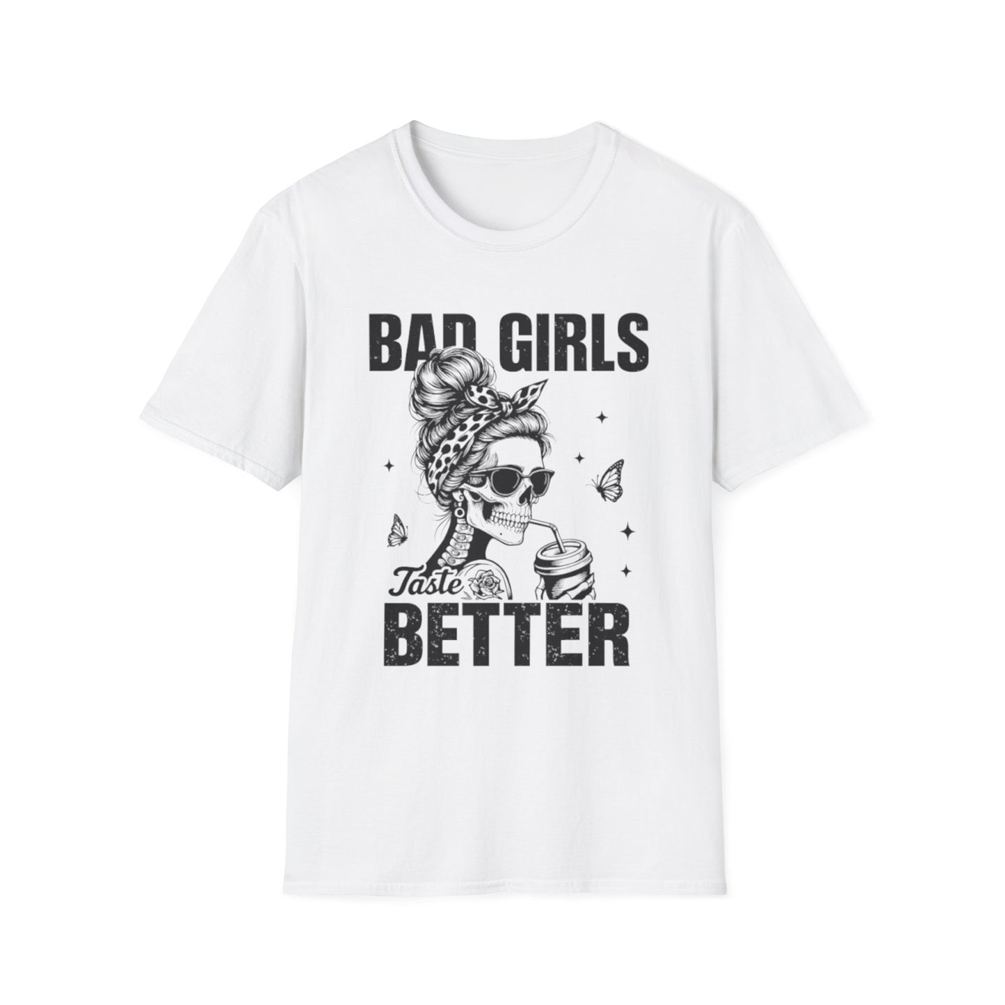 Bad Girls Taste Better T-Shirt White Printify T-Shirt Rhythm & Drip Apparel