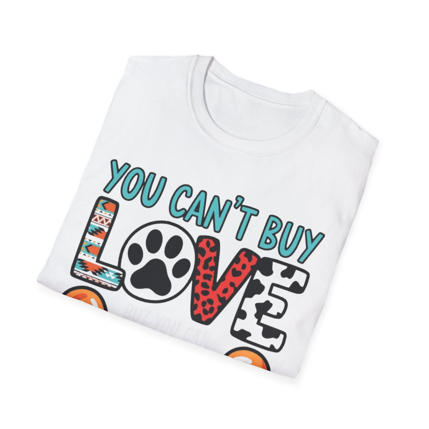 You Can't Buy Love - Rescue It T-Shirt Printify T-Shirt Rhythm & Drip Apparel