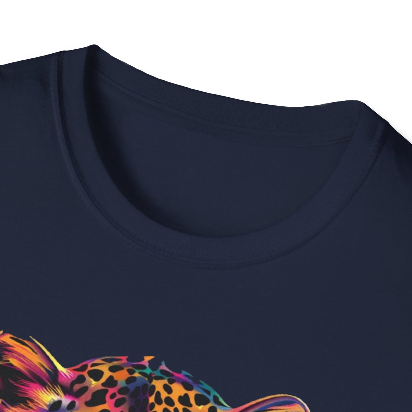 Colorful Leopard Graphic T-Shirt Printify T-Shirt Rhythm & Drip Apparel