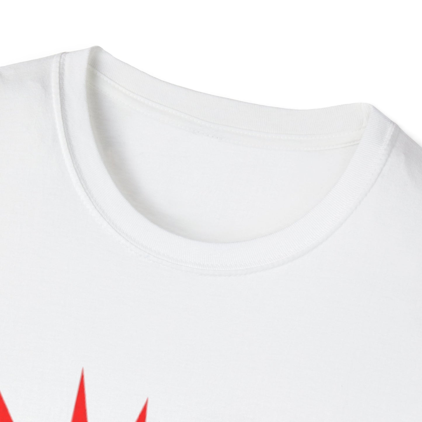 Ripped Edge Unisex Softstyle T-Shirt - Bold Graphic Tee for Punk Rock Enthusiasts