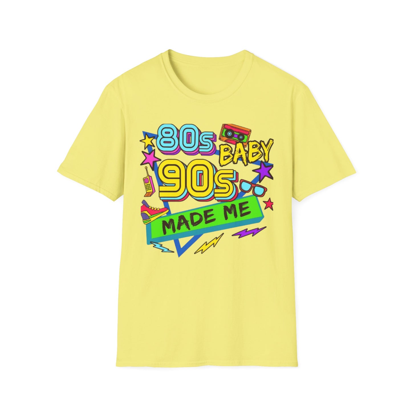 80s 90s Baby T-Shirt Cornsilk Printify T-Shirt Rhythm & Drip Apparel