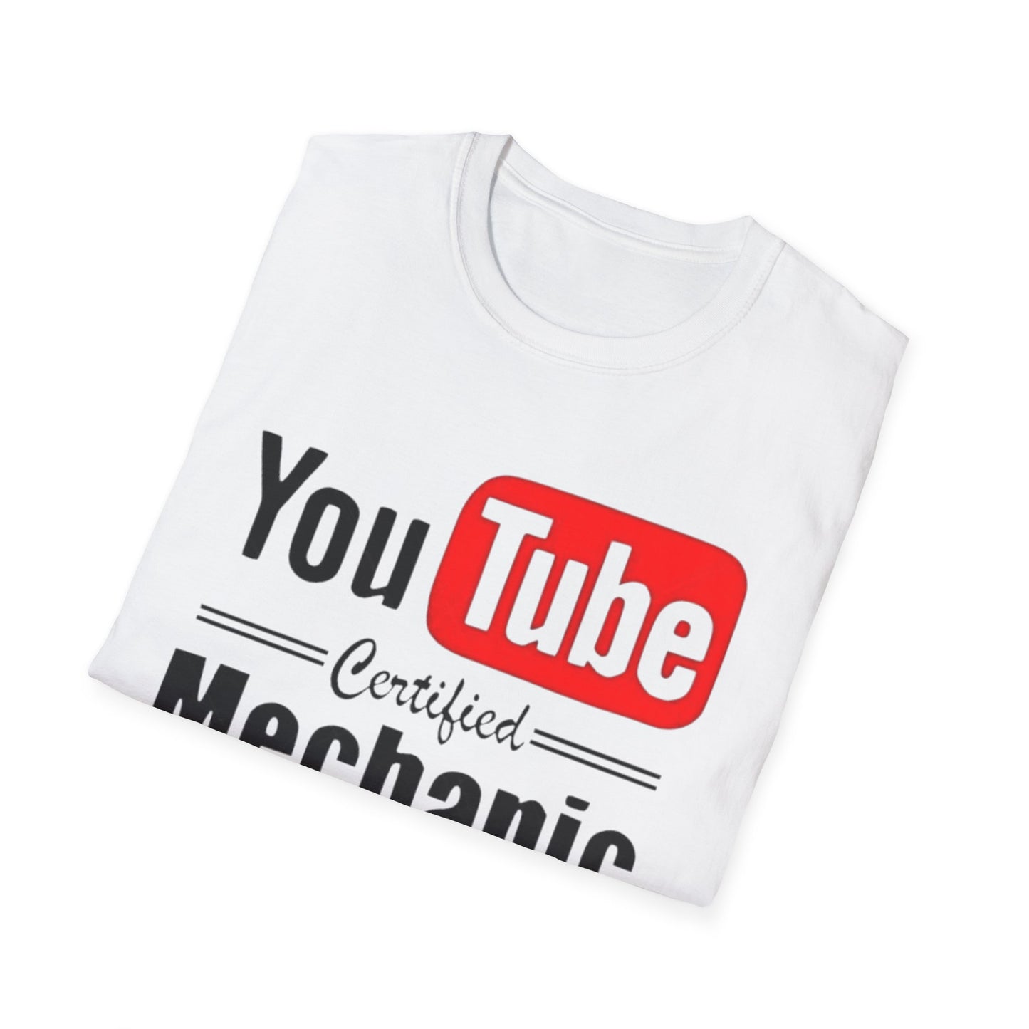 YouTube Certified Mechanic T-Shirt Printify T-Shirt Rhythm & Drip Apparel