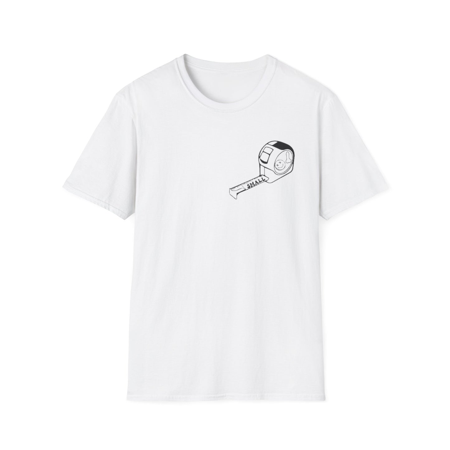 Being a Dick Won't Make Yours Any Bigger- Back And Front White Printify T-Shirt Rhythm & Drip Apparel