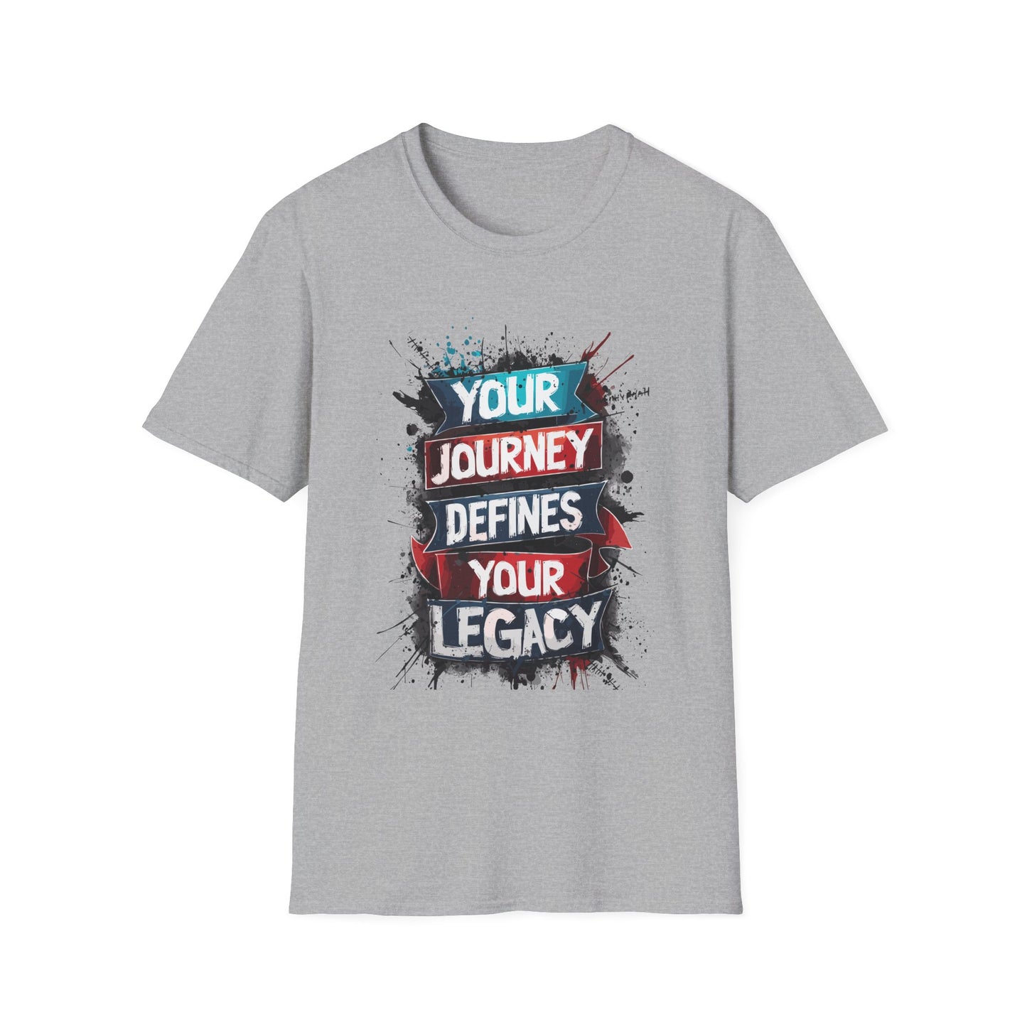 Your Journey Defines Your Legacy T-Shit Sport Grey Printify T-Shirt Rhythm & Drip Apparel