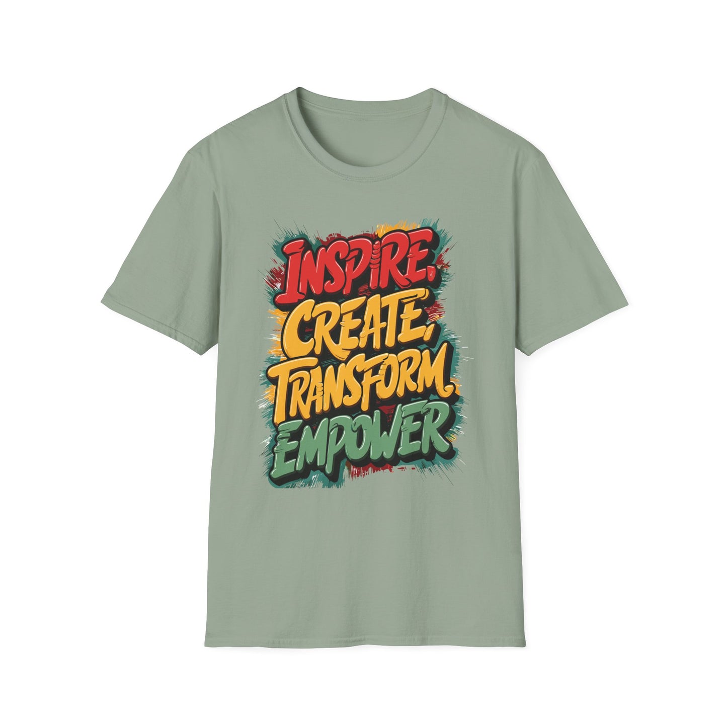 Inspire Create Transform Empower T-Shirt | Unisex Motivational Tee
