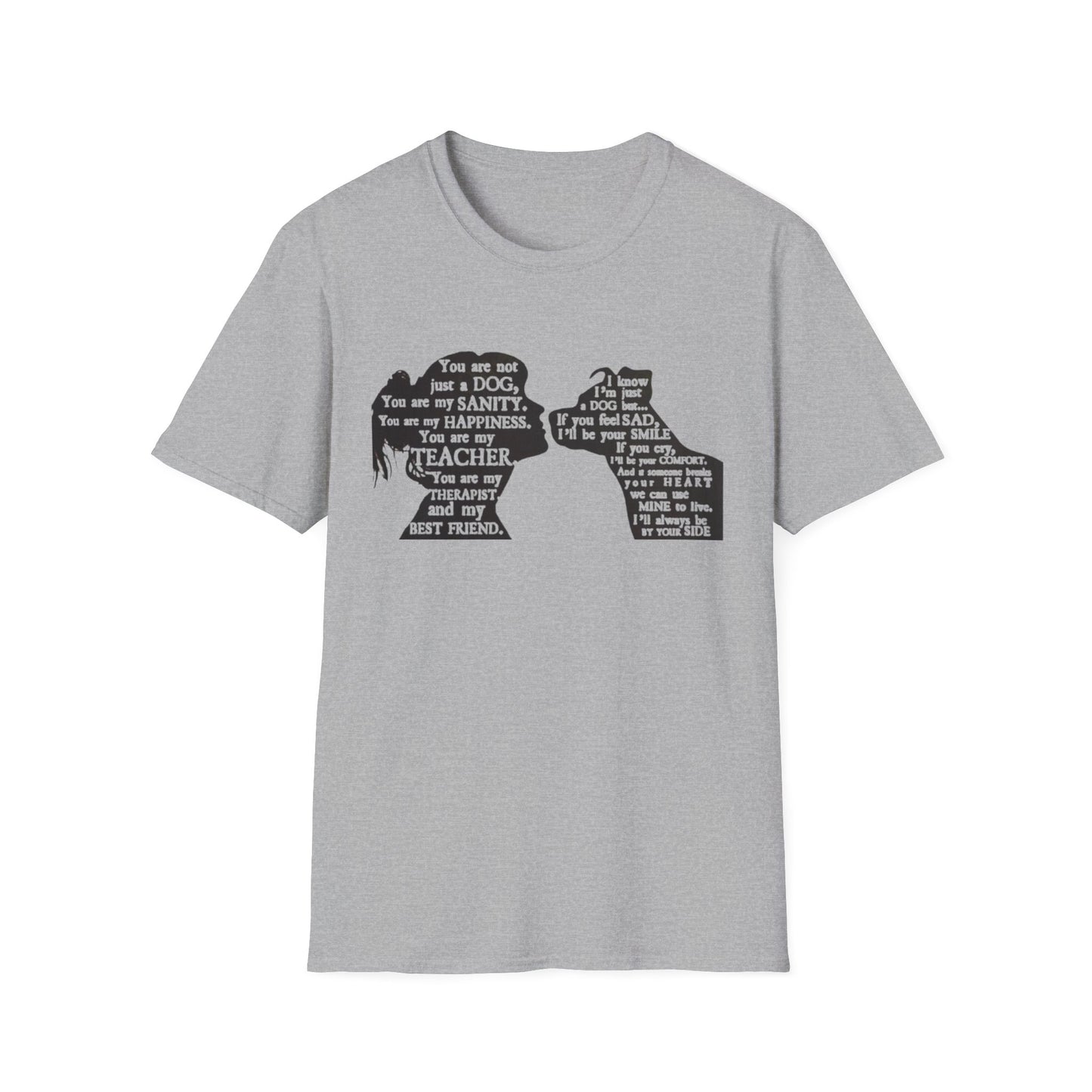 You Are Not JUST A Dog Sport Grey Printify T-Shirt Rhythm & Drip Apparel