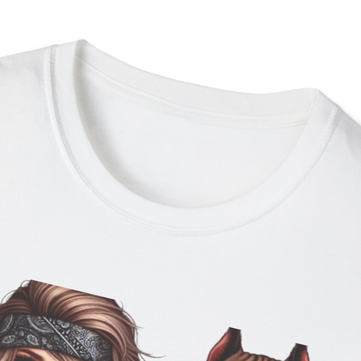 A Girl And Her Dog 5 T-Shirt Printify T-Shirt Rhythm & Drip Apparel