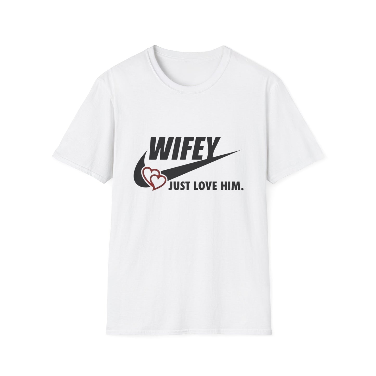 Wifey Love Graphic T-Shirt White Printify T-Shirt Rhythm & Drip Apparel