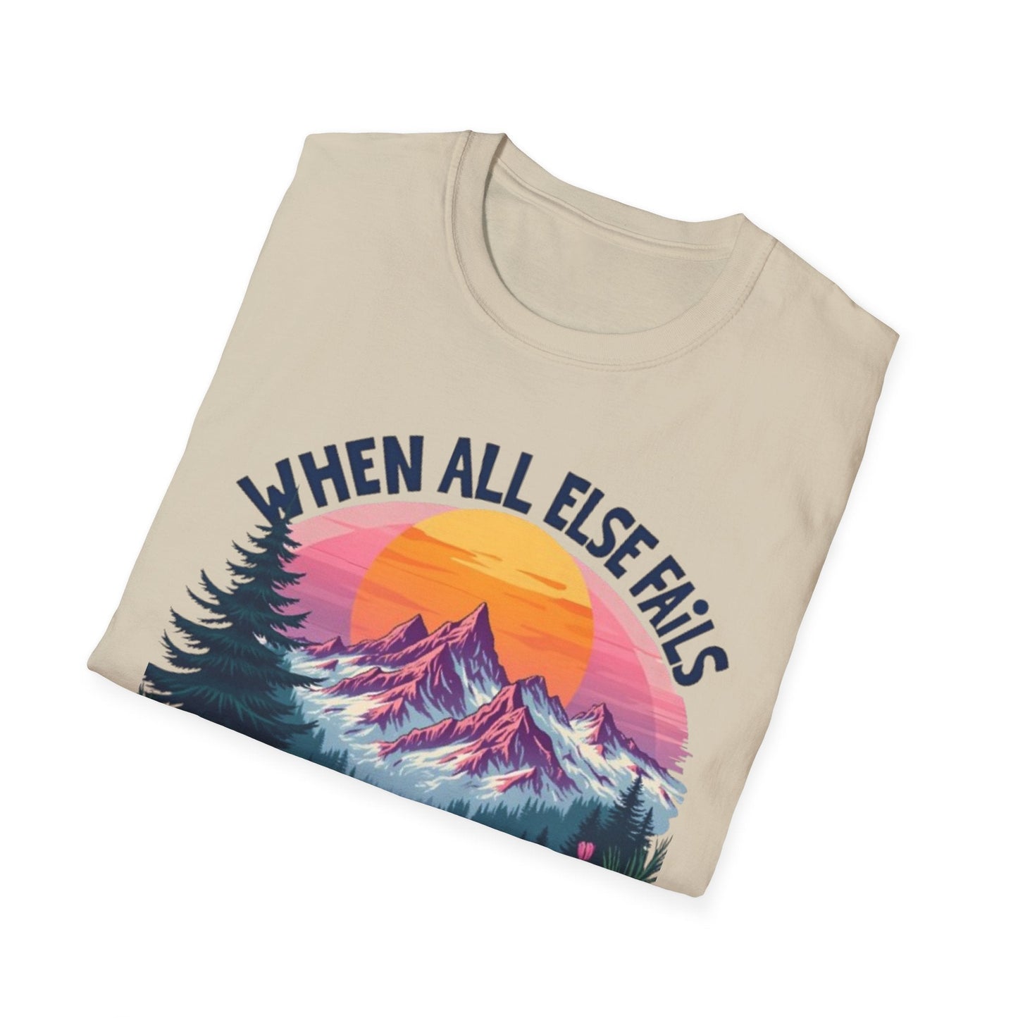 When All Else Fails God Doesn't Tee Printify T-Shirt Rhythm & Drip Apparel