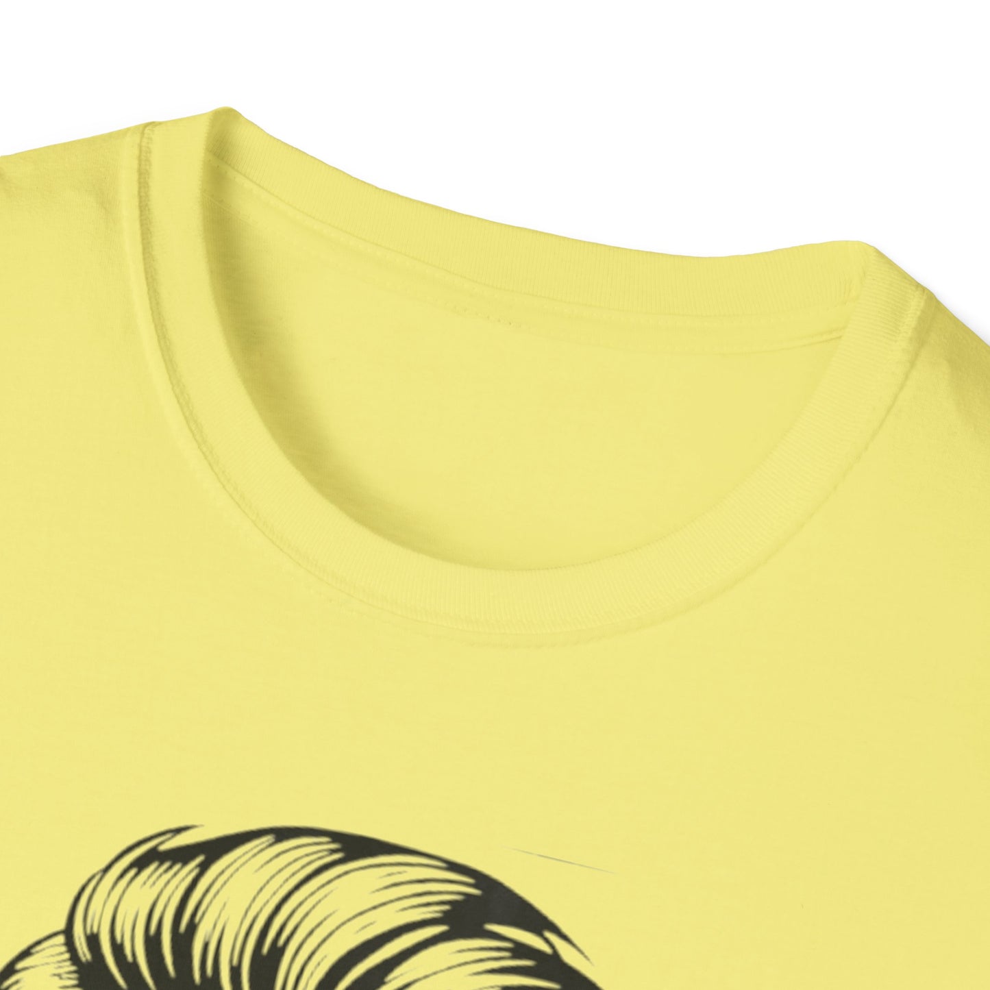 Stylish Skull Beard T-Shirt Printify T-Shirt Rhythm & Drip Apparel