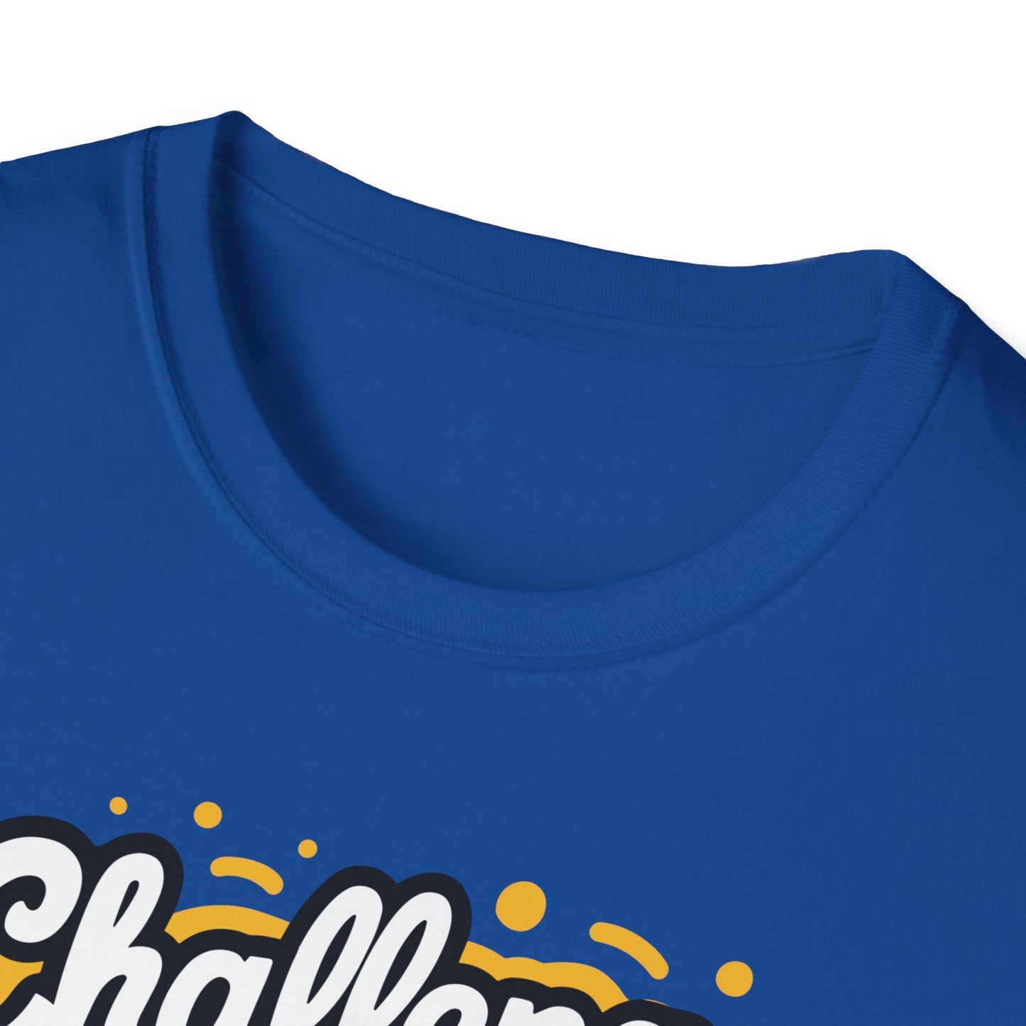 Inspirational Unisex Softstyle T-Shirt - 'Challenge Yourself Every Day, Face Your Fears'