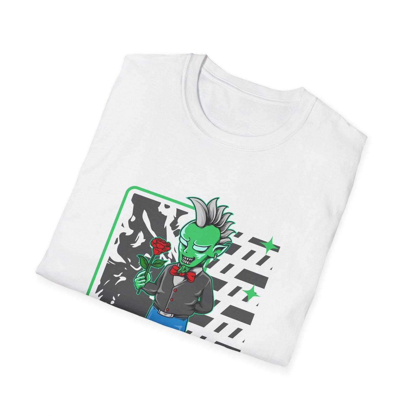 Anime Inspired Rocker Zombie Tee Printify T-Shirt Rhythm & Drip Apparel