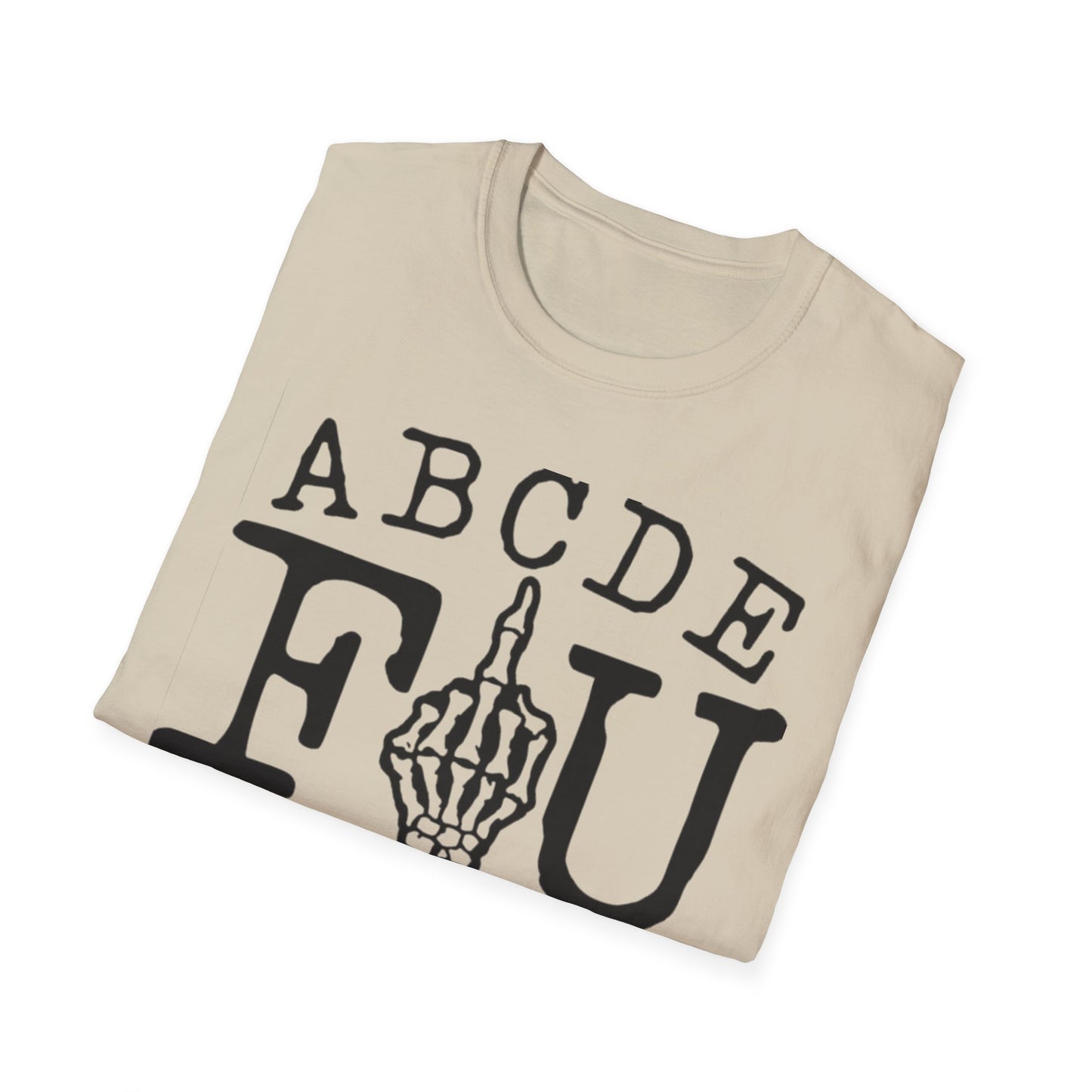 ABCDEFU T-Shirt Printify T-Shirt Rhythm & Drip Apparel