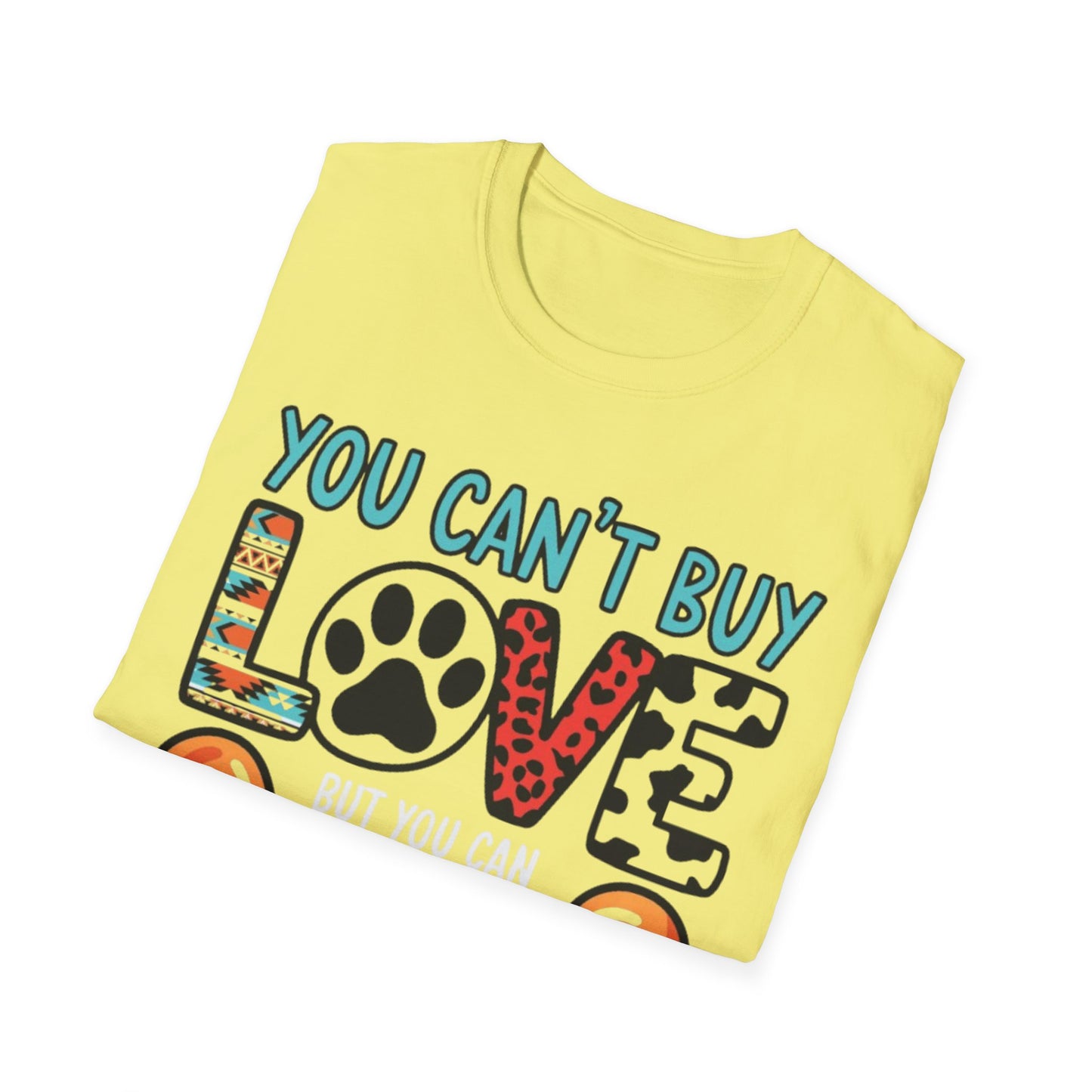 You Can't Buy Love - Rescue It T-Shirt Printify T-Shirt Rhythm & Drip Apparel