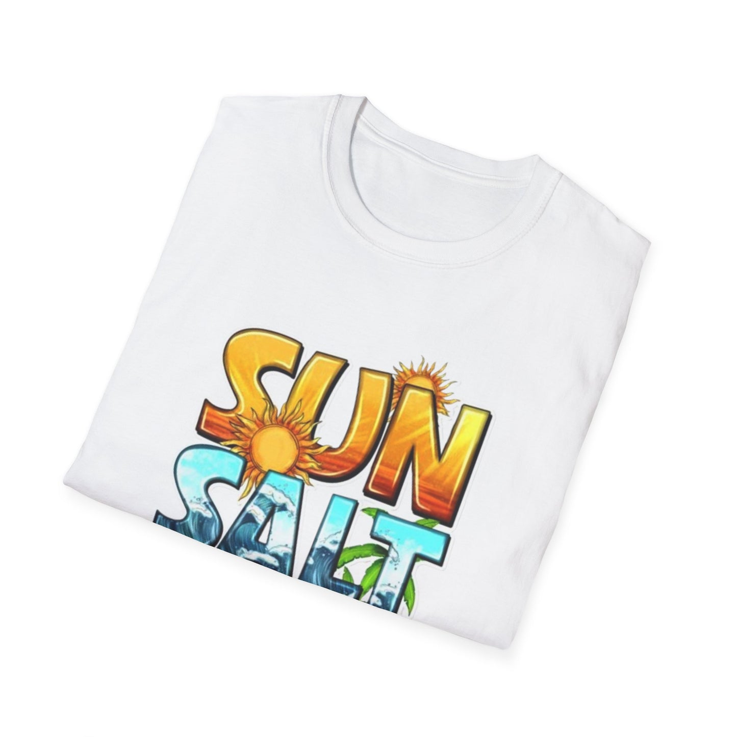 Summer- Sun, Salt, Sand T-Shirt Printify T-Shirt Rhythm & Drip Apparel