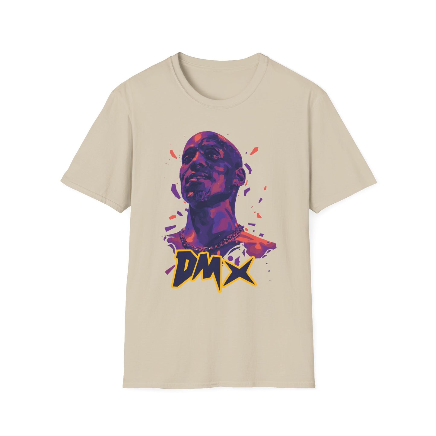 DMX Tribute T-Shirt Sand Printify T-Shirt Rhythm & Drip Apparel