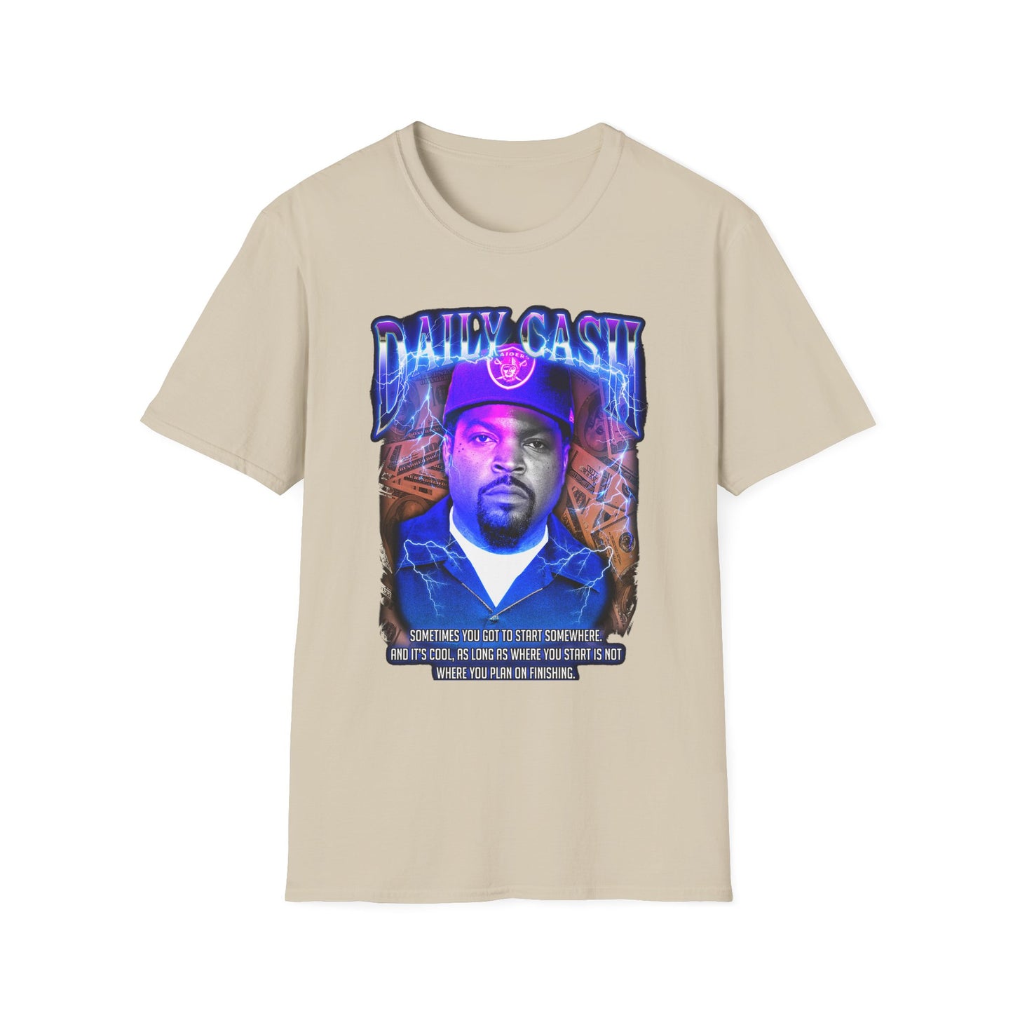 Ice Cube T-Shirt Sand Printify T-Shirt Rhythm & Drip Apparel