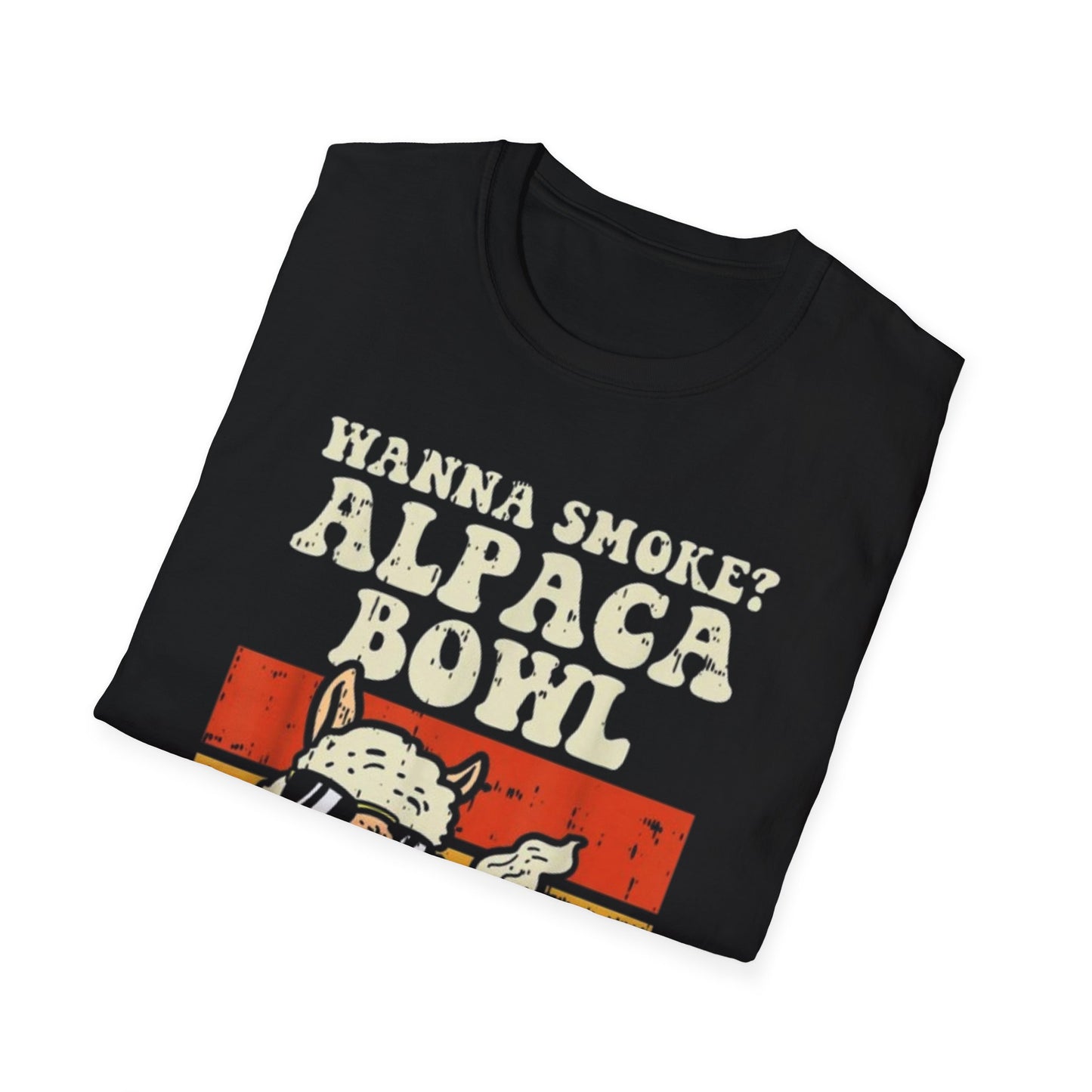 Alpaca Bowl T-Shirt Printify T-Shirt Rhythm & Drip Apparel