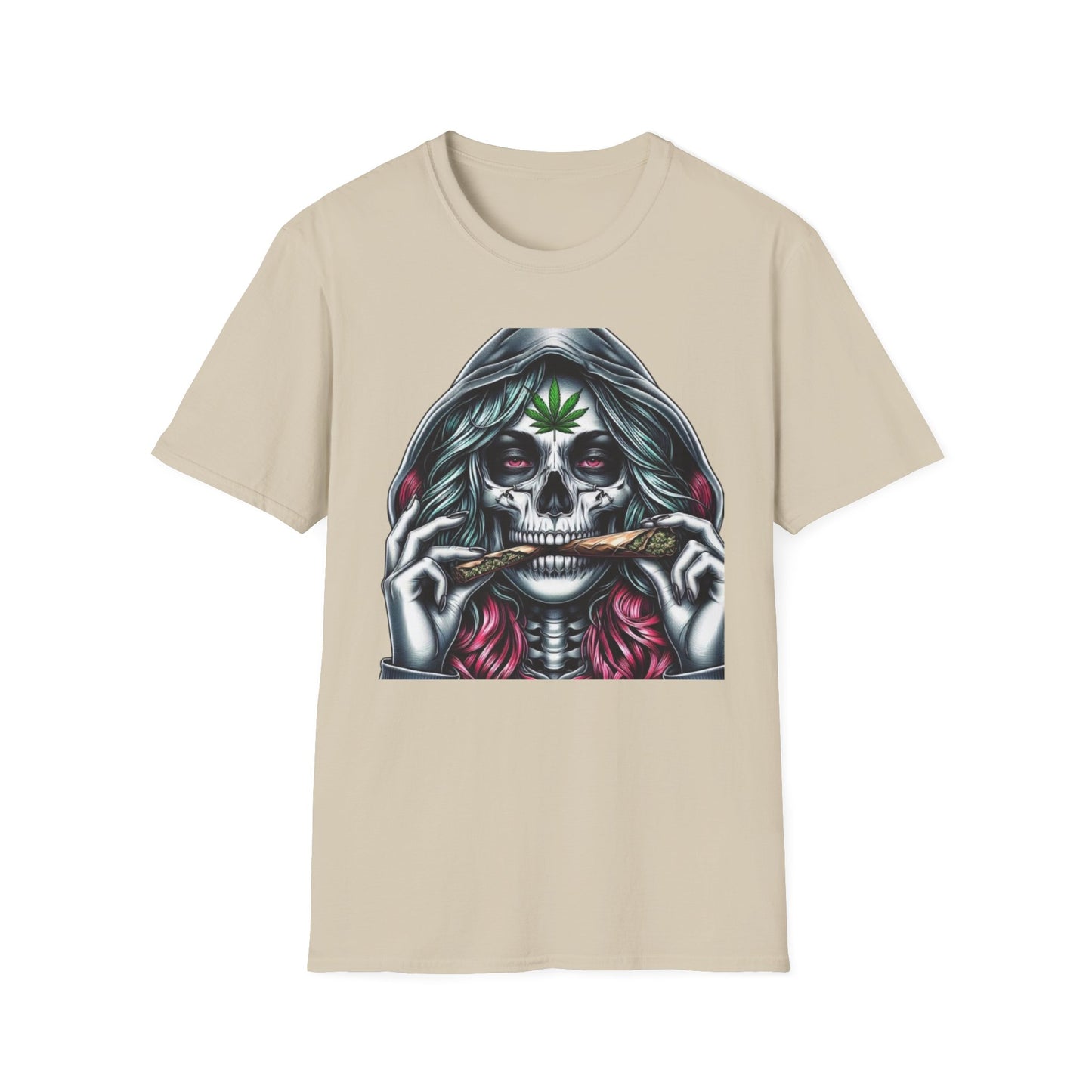 Bohemian Skull Graphic Tee Sand Printify T-Shirt Rhythm & Drip Apparel