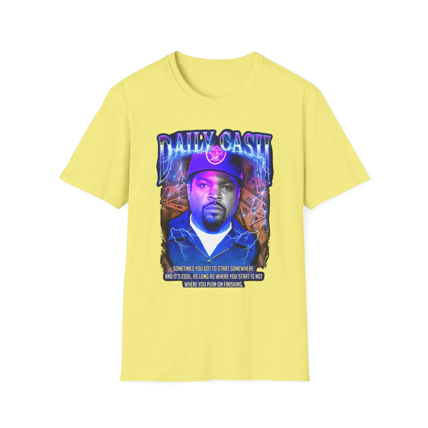 Ice Cube T-Shirt Cornsilk Printify T-Shirt Rhythm & Drip Apparel