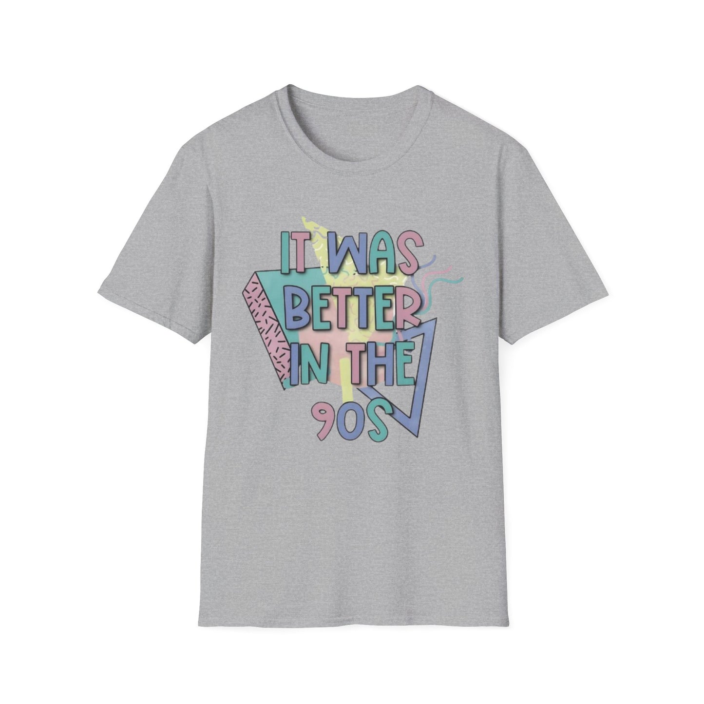 90s Retro 90s T-Shirt Sport Grey Printify T-Shirt Rhythm & Drip Apparel