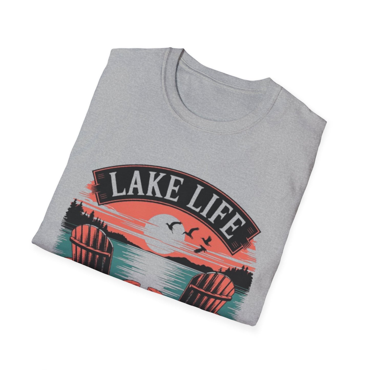 Summer- Lake Life T-Shirt Printify T-Shirt Rhythm & Drip Apparel
