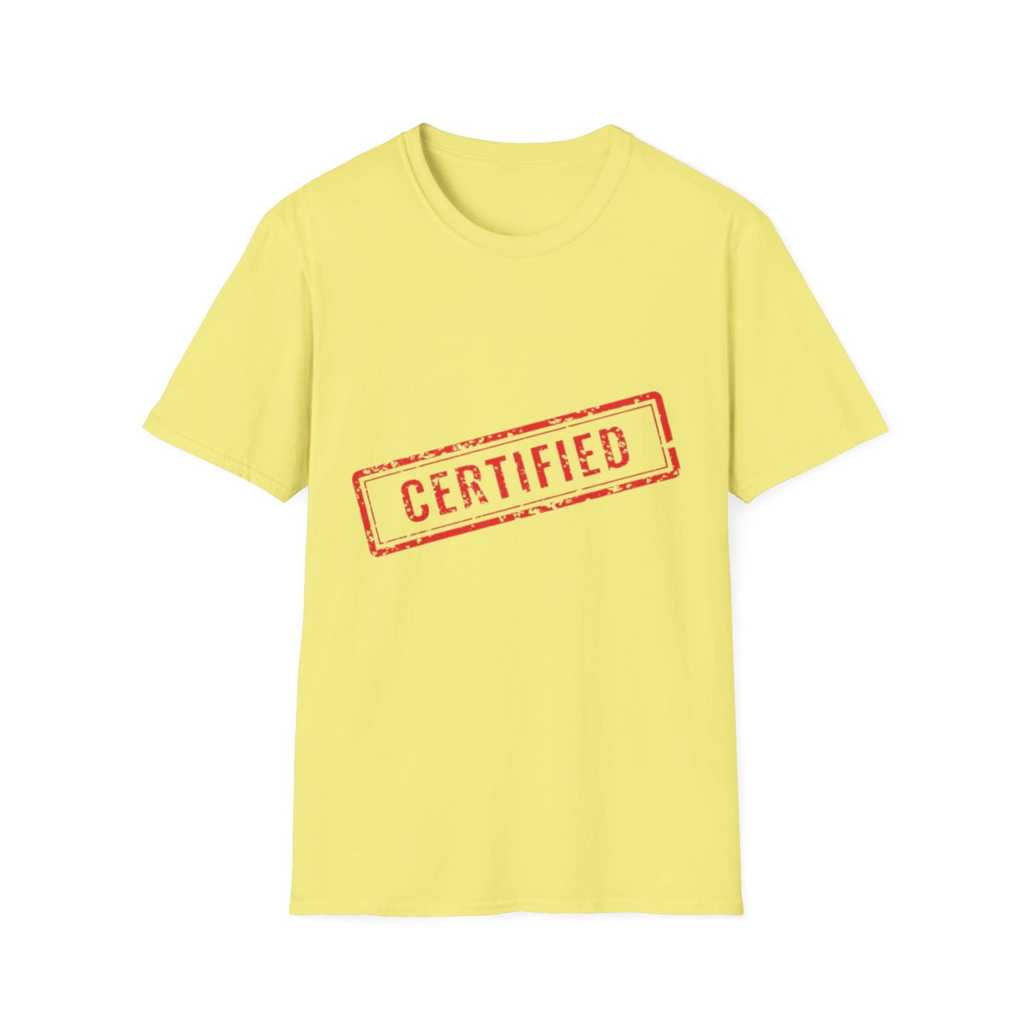 Certified Unisex Softstyle T-Shirt - Casual Comfort & Style