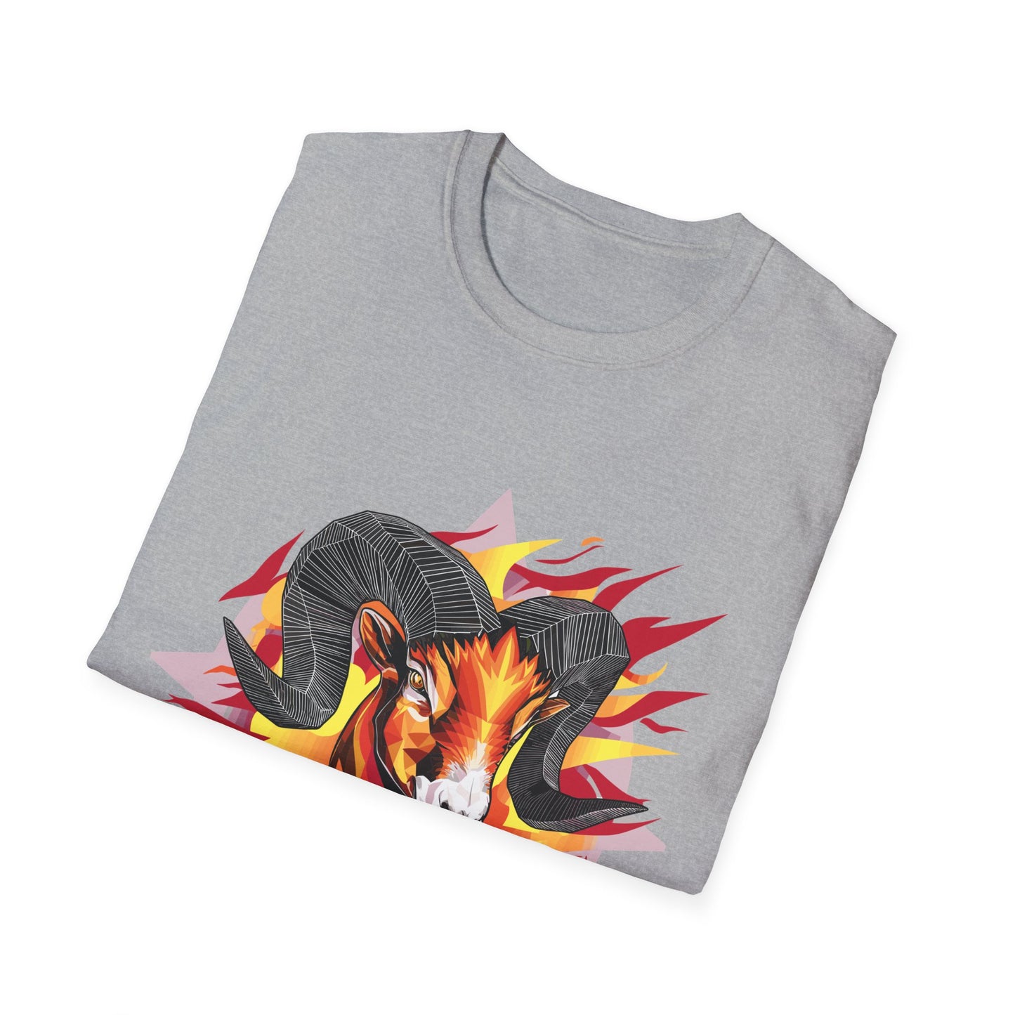 Aries Fire Symbol T-Shirt Printify T-Shirt Rhythm & Drip Apparel