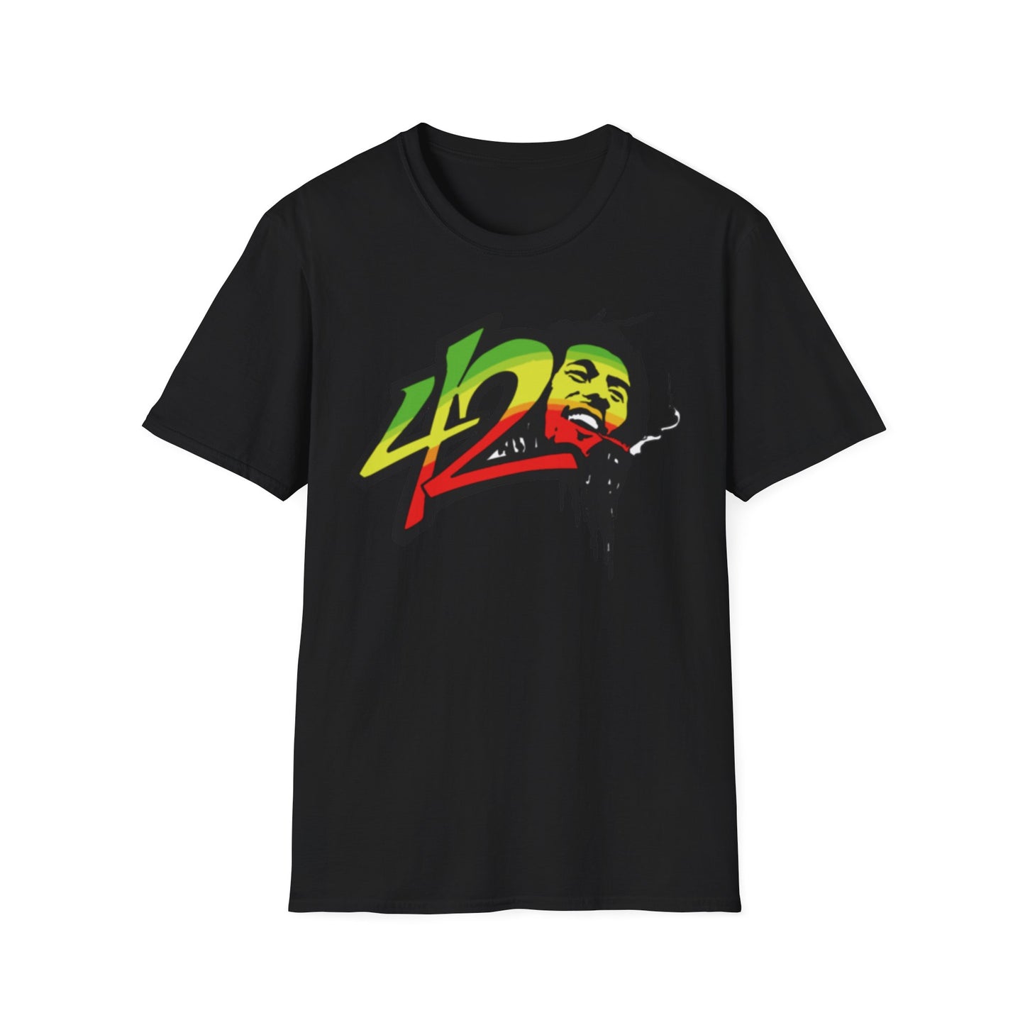 420 Vibes T-Shirt Black Printify T-Shirt Rhythm & Drip Apparel