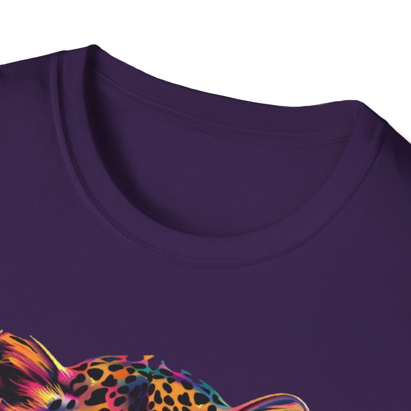 Colorful Leopard Graphic T-Shirt Printify T-Shirt Rhythm & Drip Apparel