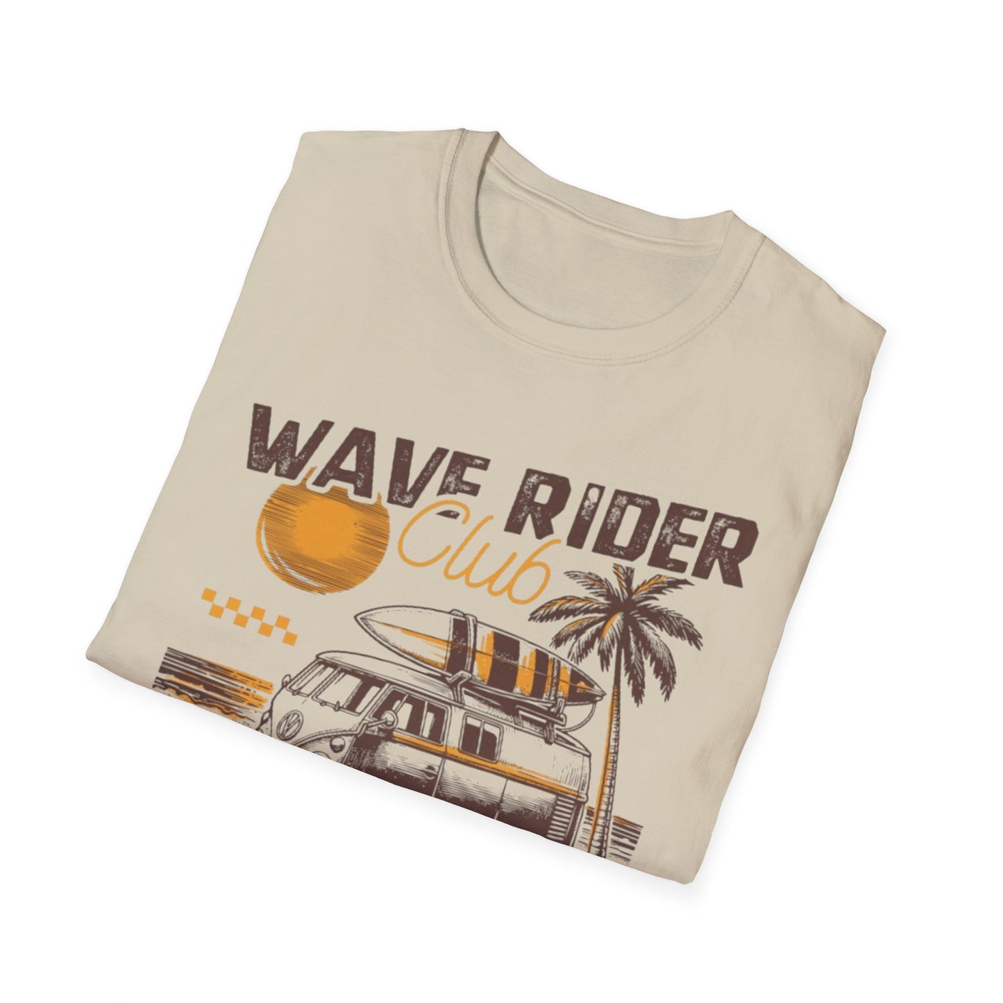 Summer- Wave Rider Club T-Shirt Printify T-Shirt Rhythm & Drip Apparel