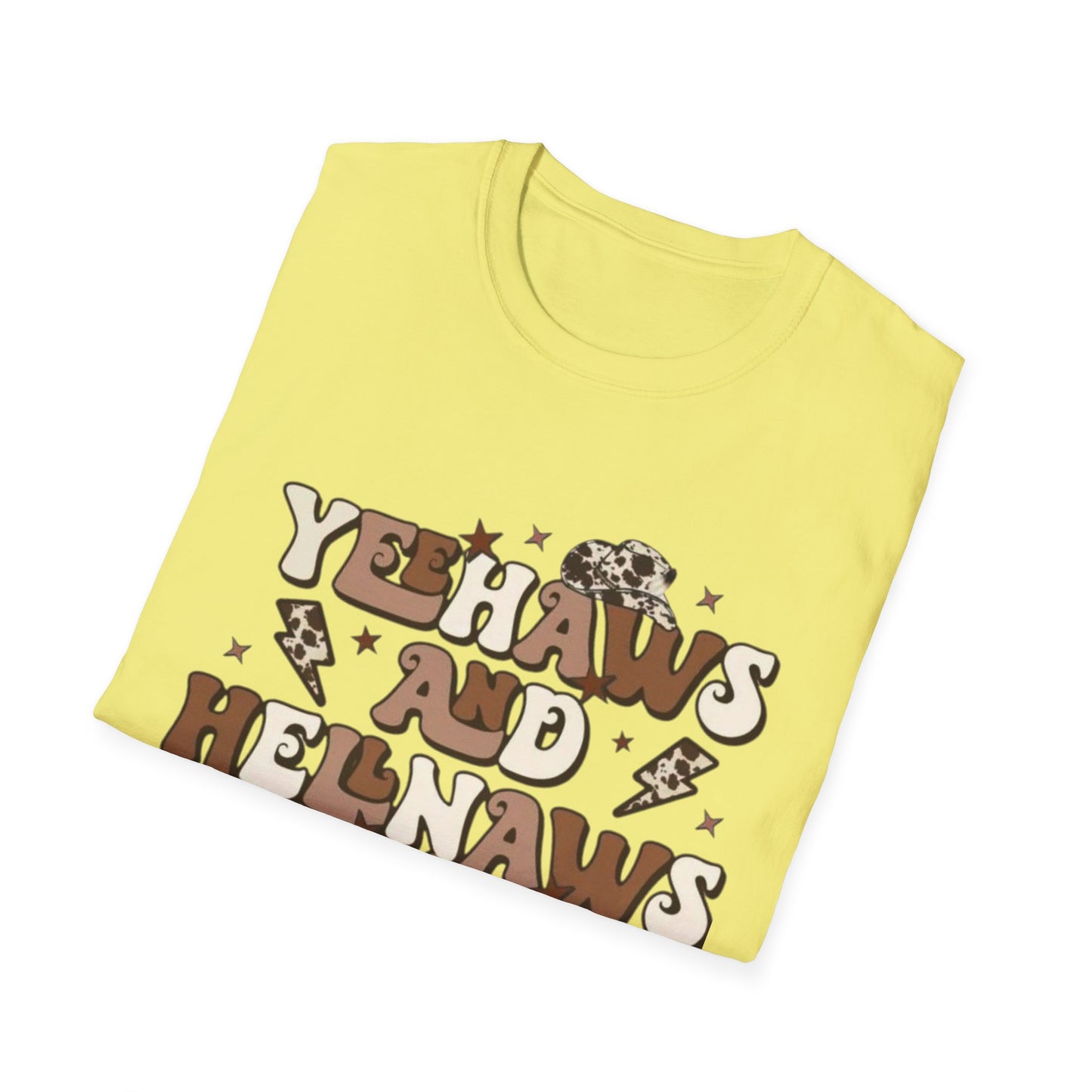 Yeehaws and Hellnaws T-Shirt Printify T-Shirt Rhythm & Drip Apparel