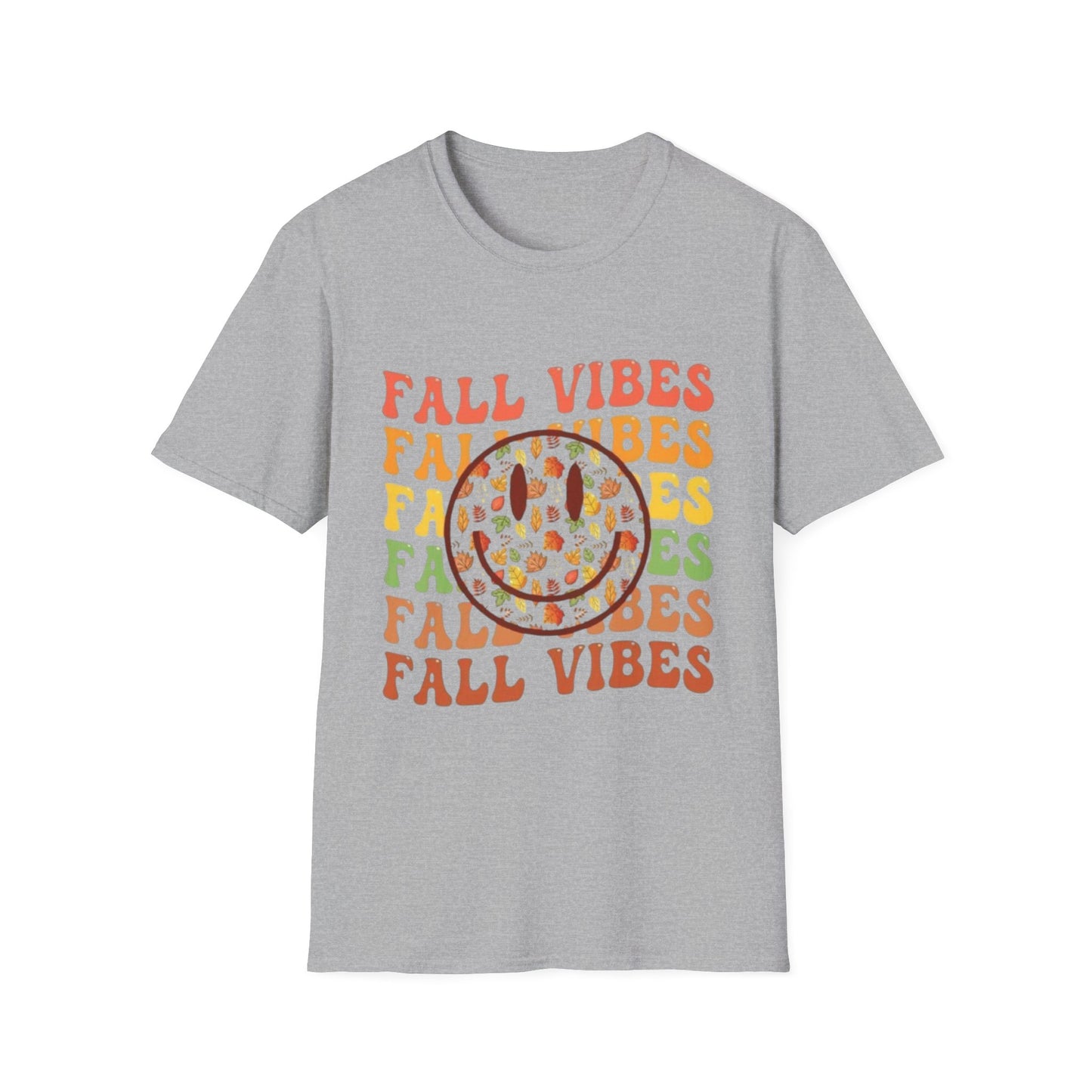 Fall- Fall Vibes T-Shirt Sport Grey Printify T-Shirt Rhythm & Drip Apparel