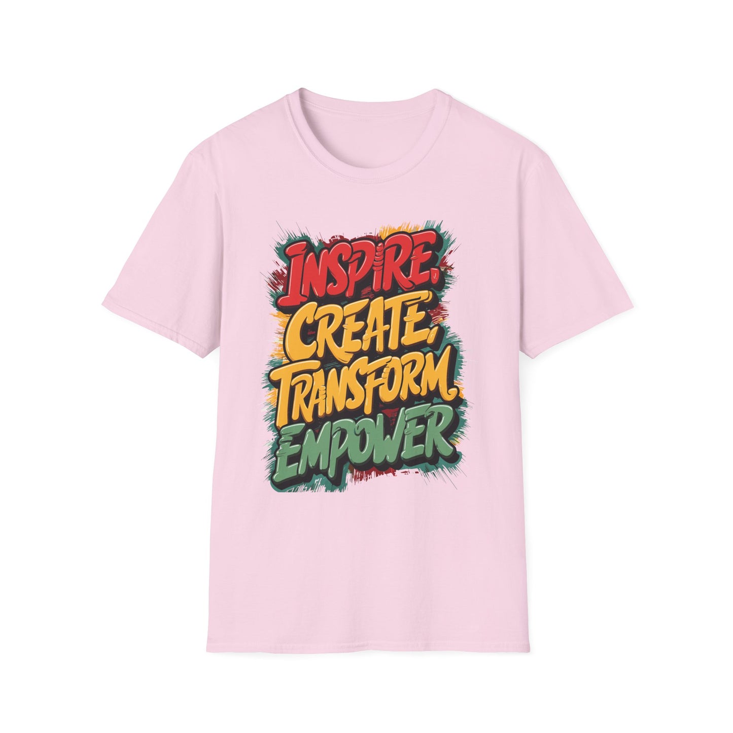 Inspire Create Transform Empower T-Shirt | Unisex Motivational Tee