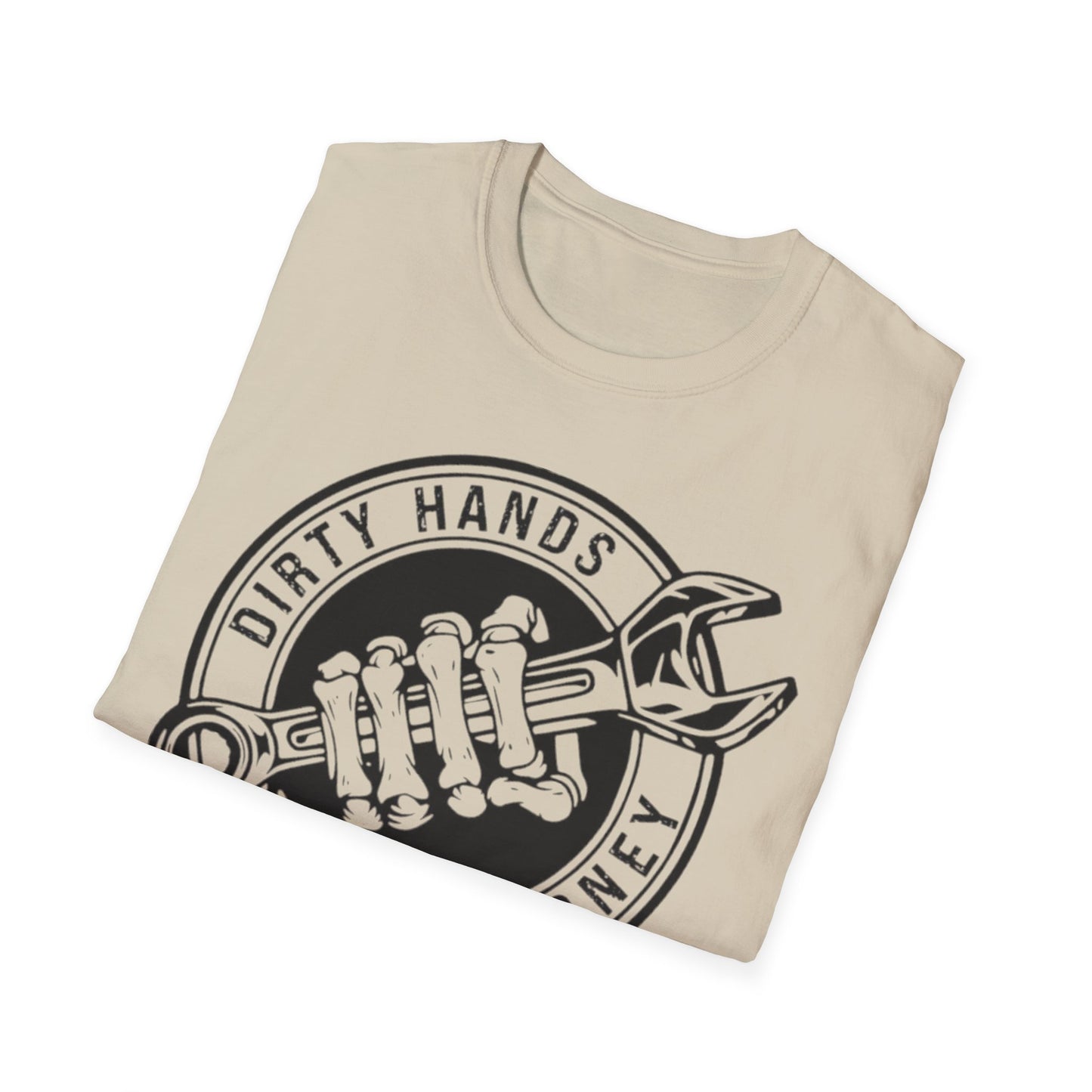 Dirty Hands Clean Money Unisex T-Shirt Printify T-Shirt Rhythm & Drip Apparel